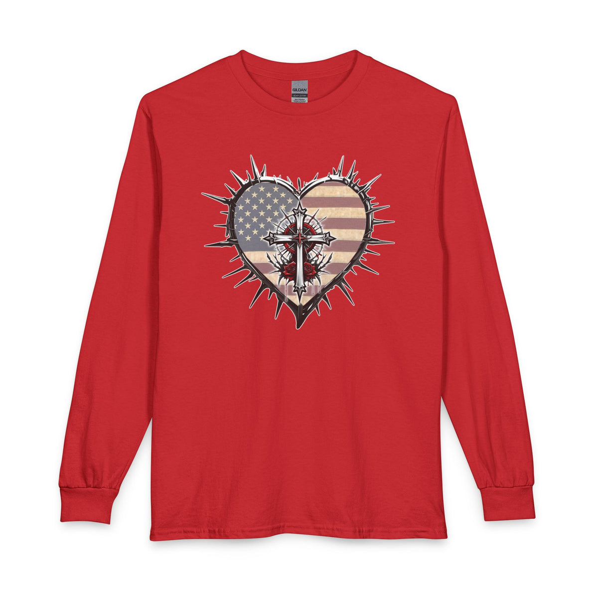 Sacrificial Freedom Christian Long Sleeve Shirt