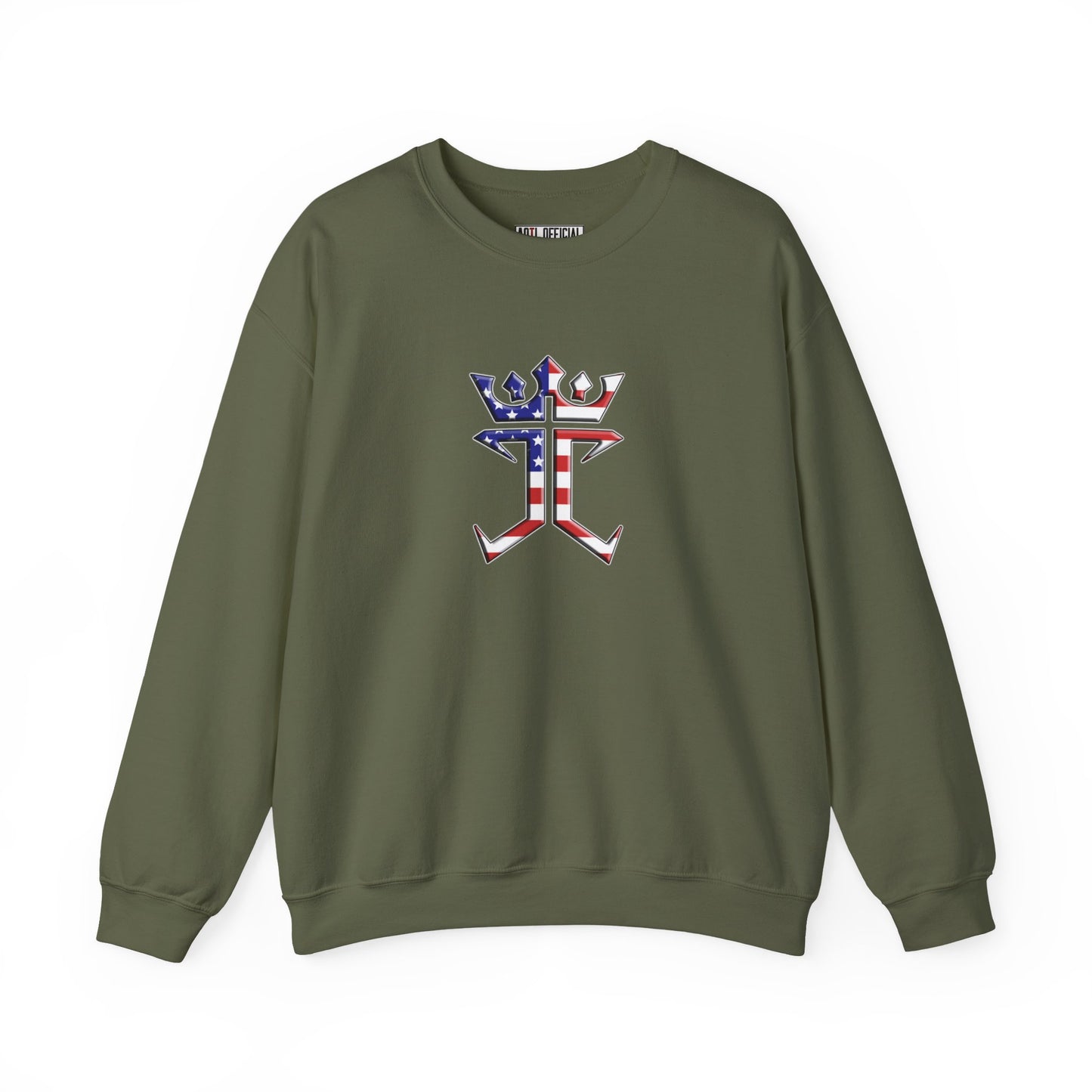 Jesus Christ is King of USA Unisex Heavy Blend™ Crewneck Sweatshirt
