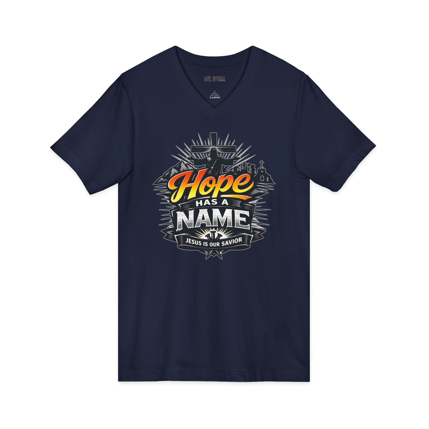Hope Has A Name V-Neck Tee