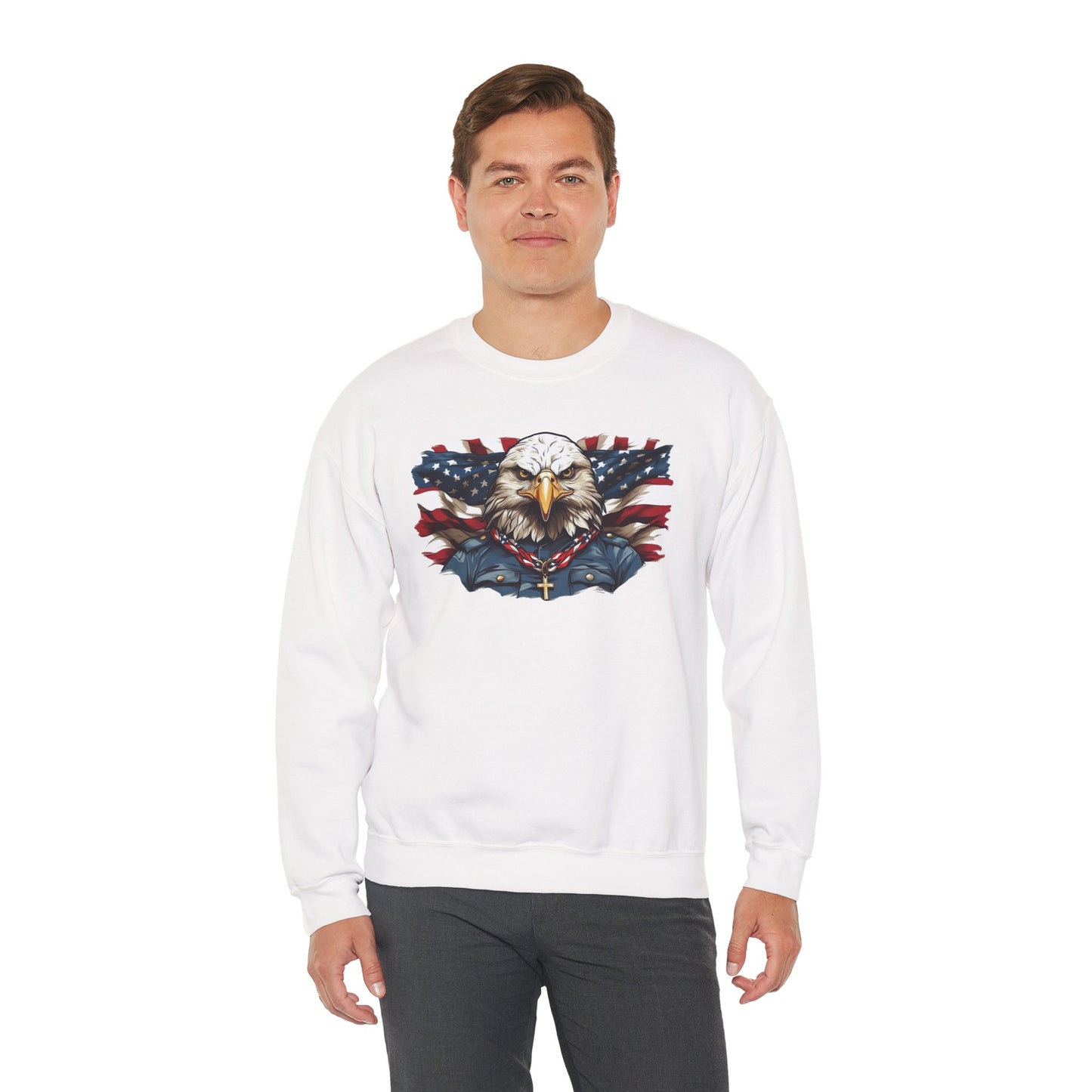 Defender of Liberty Unisex Heavy Blend™ Crewneck Sweatshirt