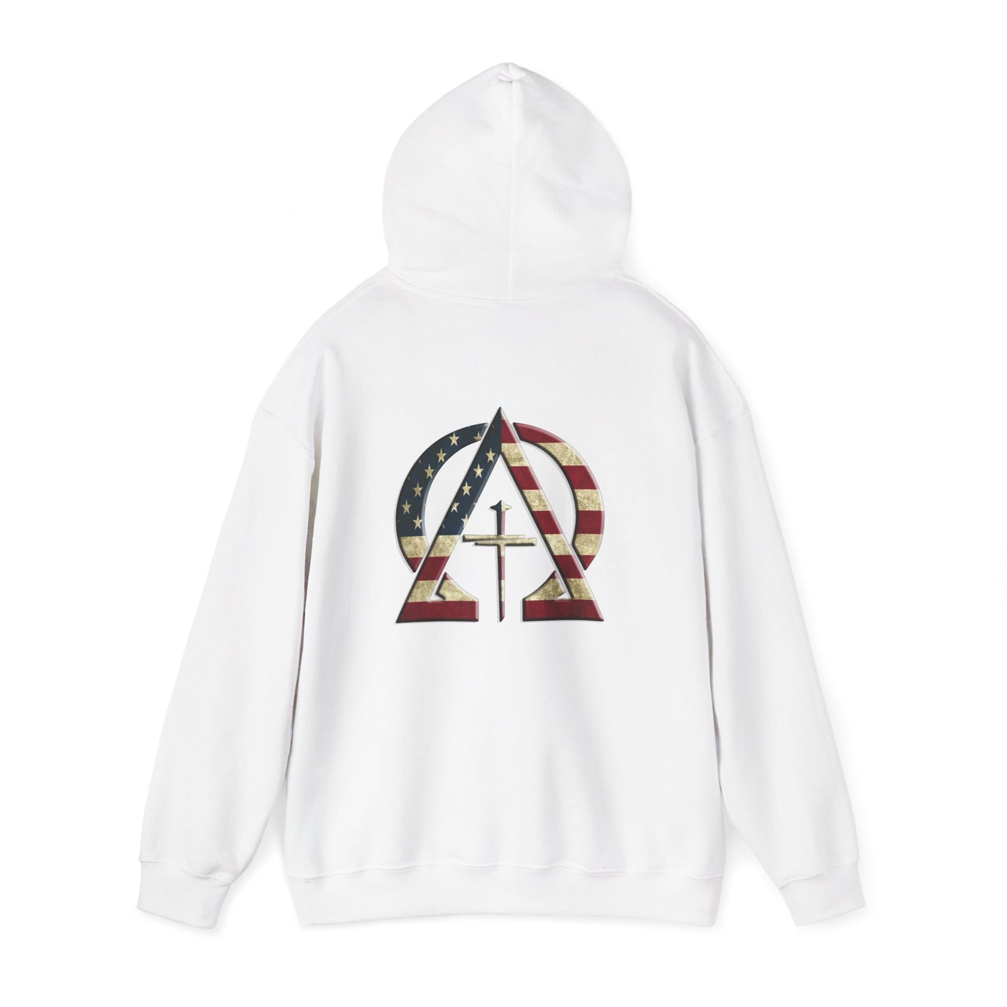 Declaring Your Destiny USA/ Alpha & Omega USA Unisex Heavy Blend™ Hooded Sweatshirt