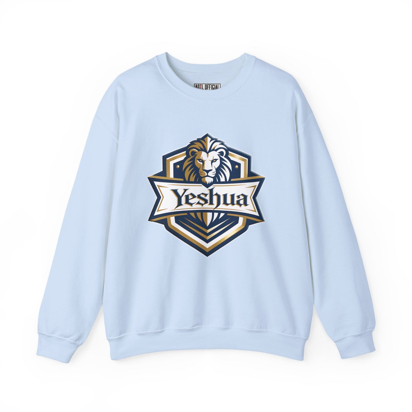 Yeshua Strength Crest  Unisex Heavy Blend™ Crewneck Sweatshirt