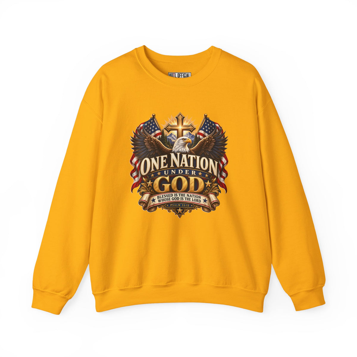 One Nation Under God Christian Sweatshirt