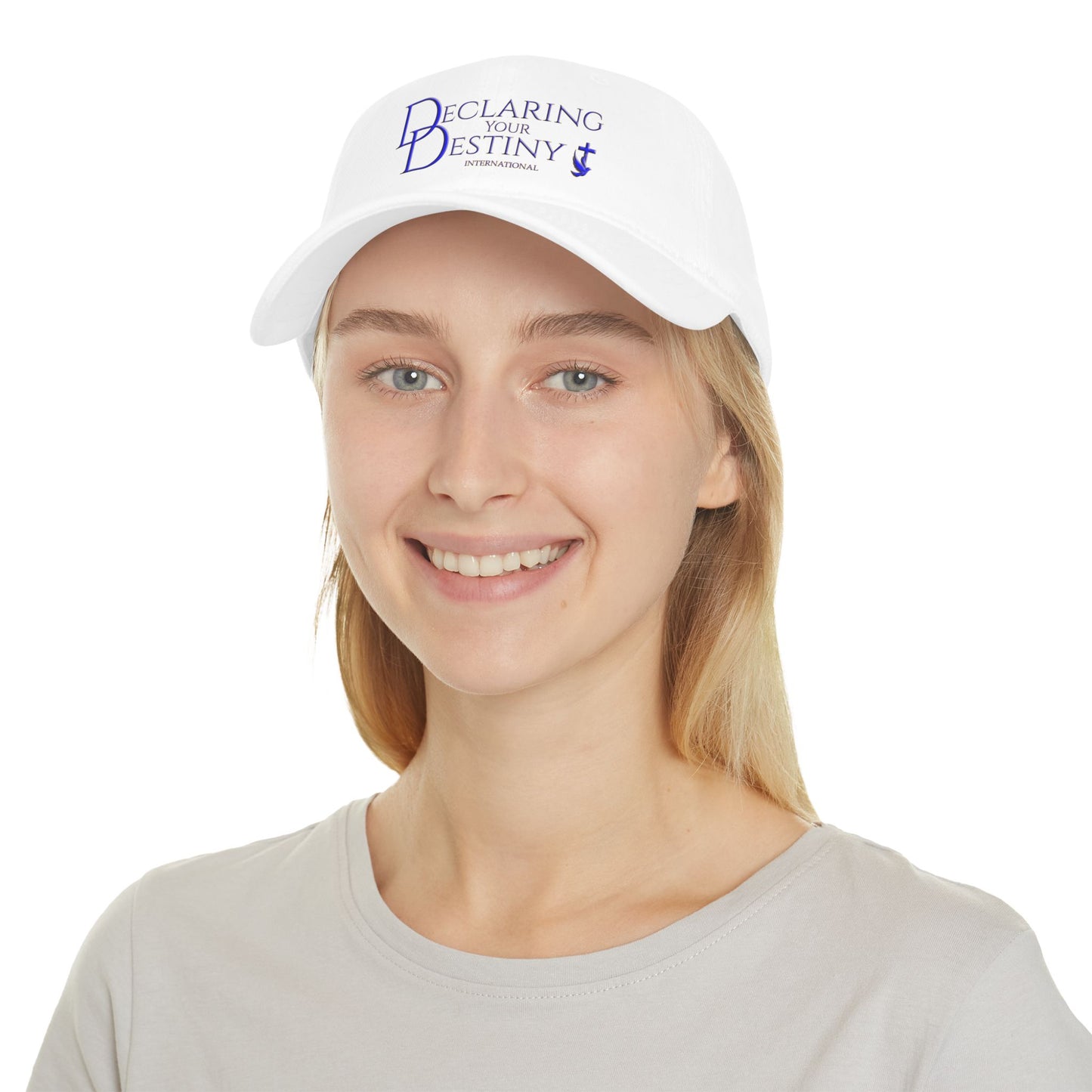 Blue and Gold Declaring Your Destiny Baseball Cap