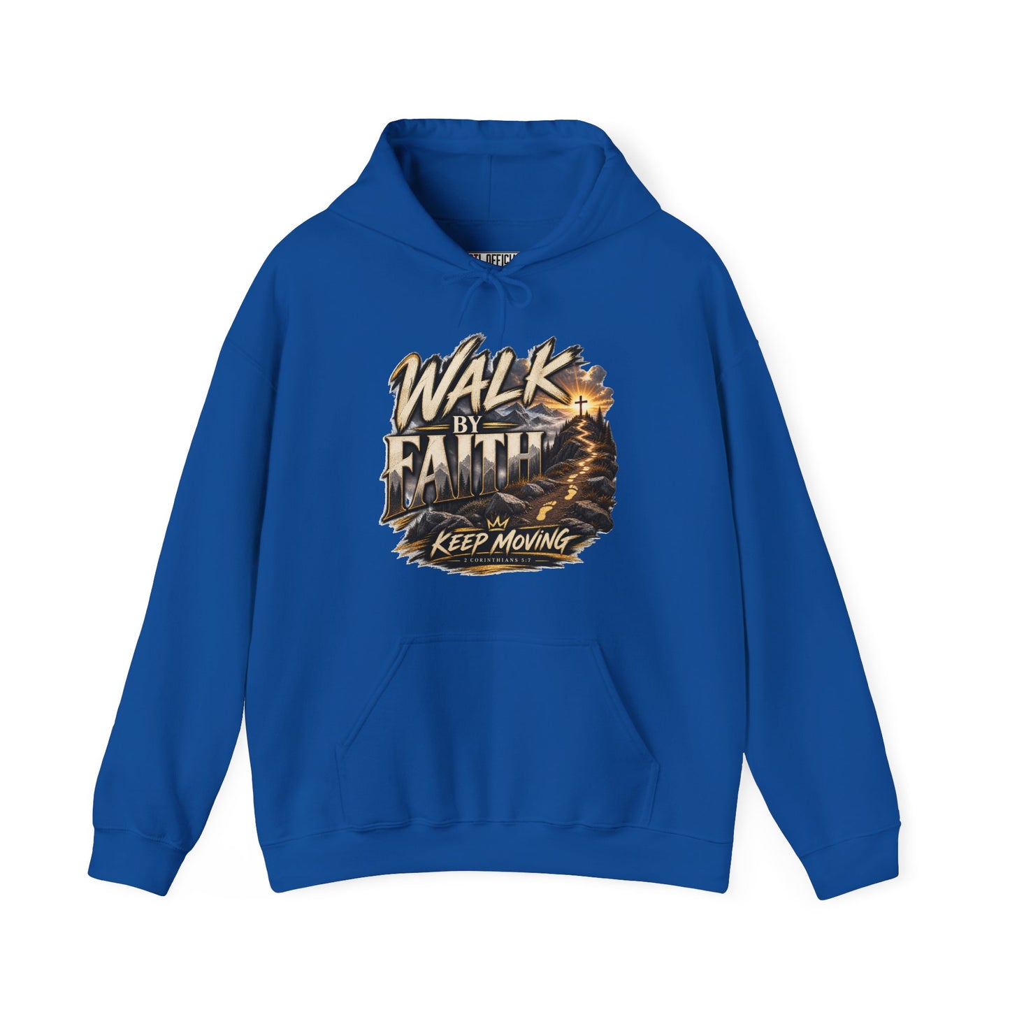 Walk by Faith – Keep Moving Christian Hoodie