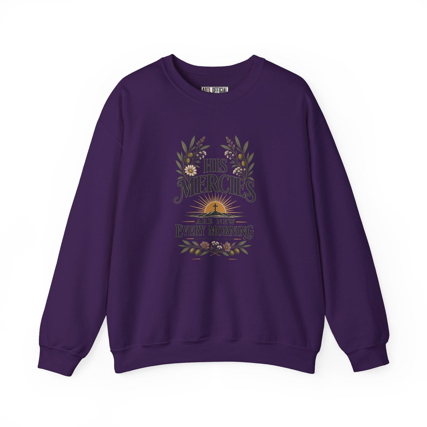 His Mercies Are New Every Morning Christian  Sweatshirt