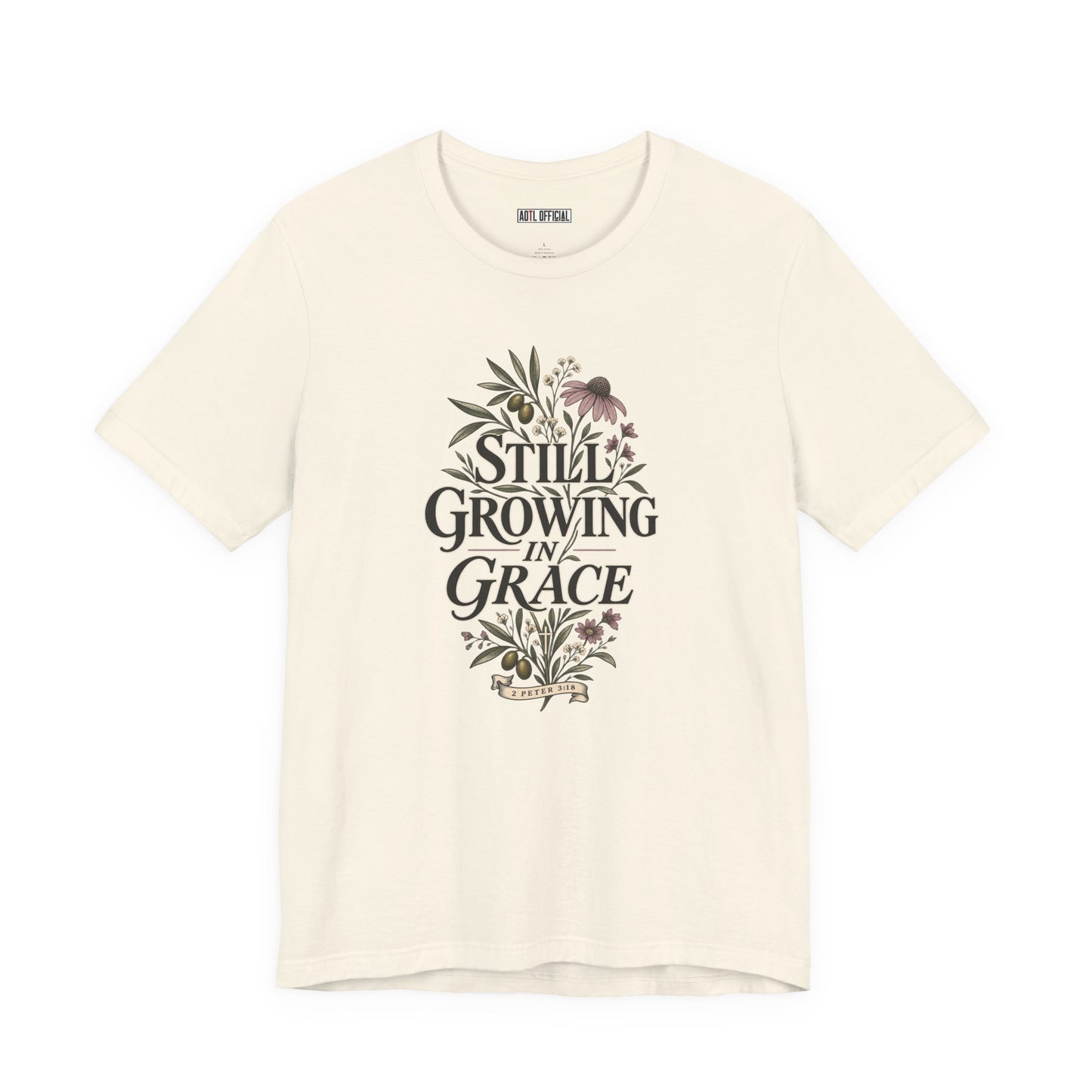 Still Growing in Grace Christian T-shirt