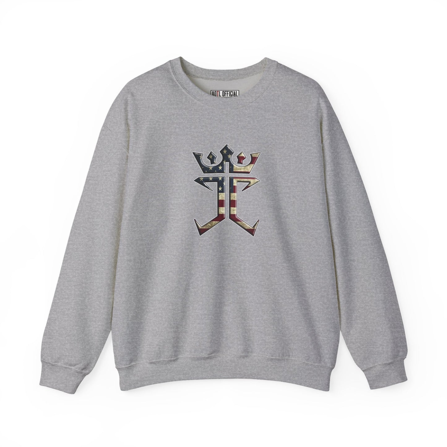 Jesus Christ is King of the USA Vintage Unisex Heavy Blend™ Crewneck Sweatshirt