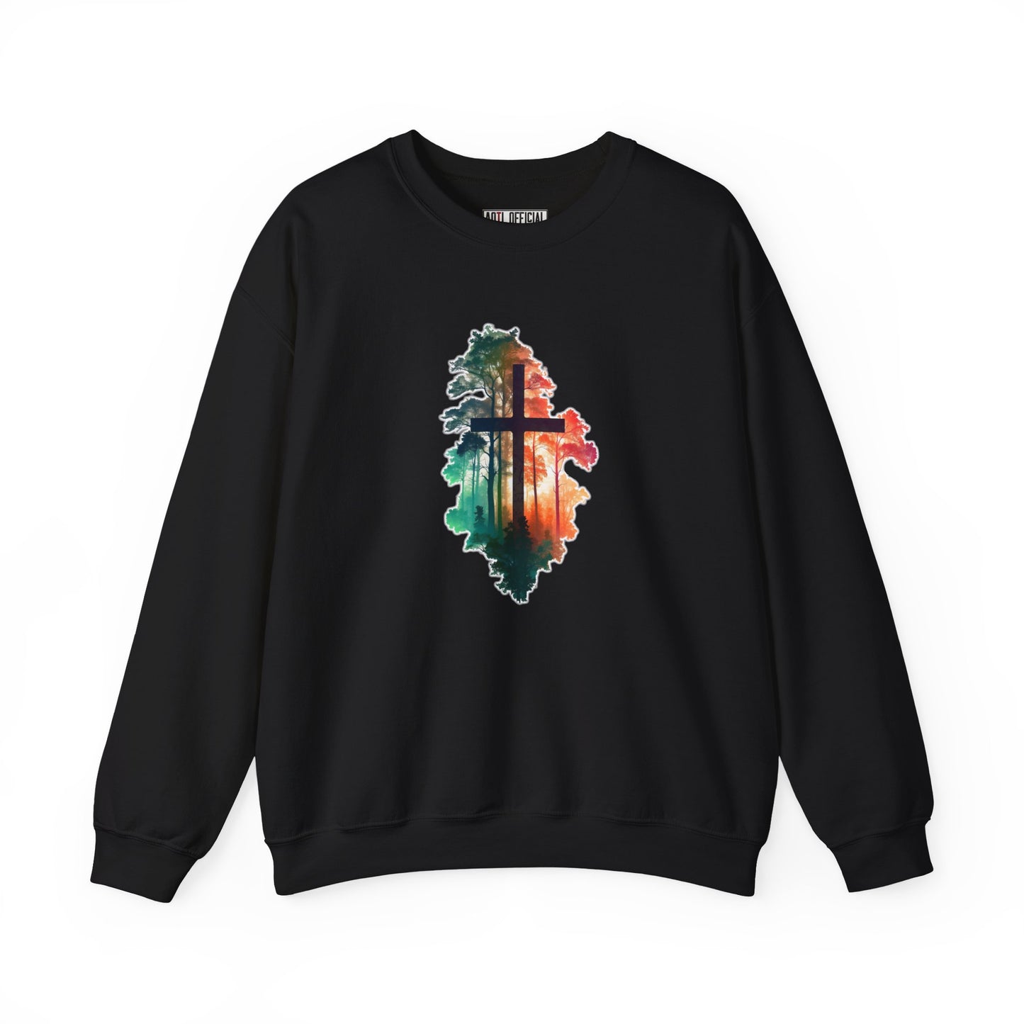Cross in the Wilderness Unisex Heavy Blend™ Crewneck Sweatshirt