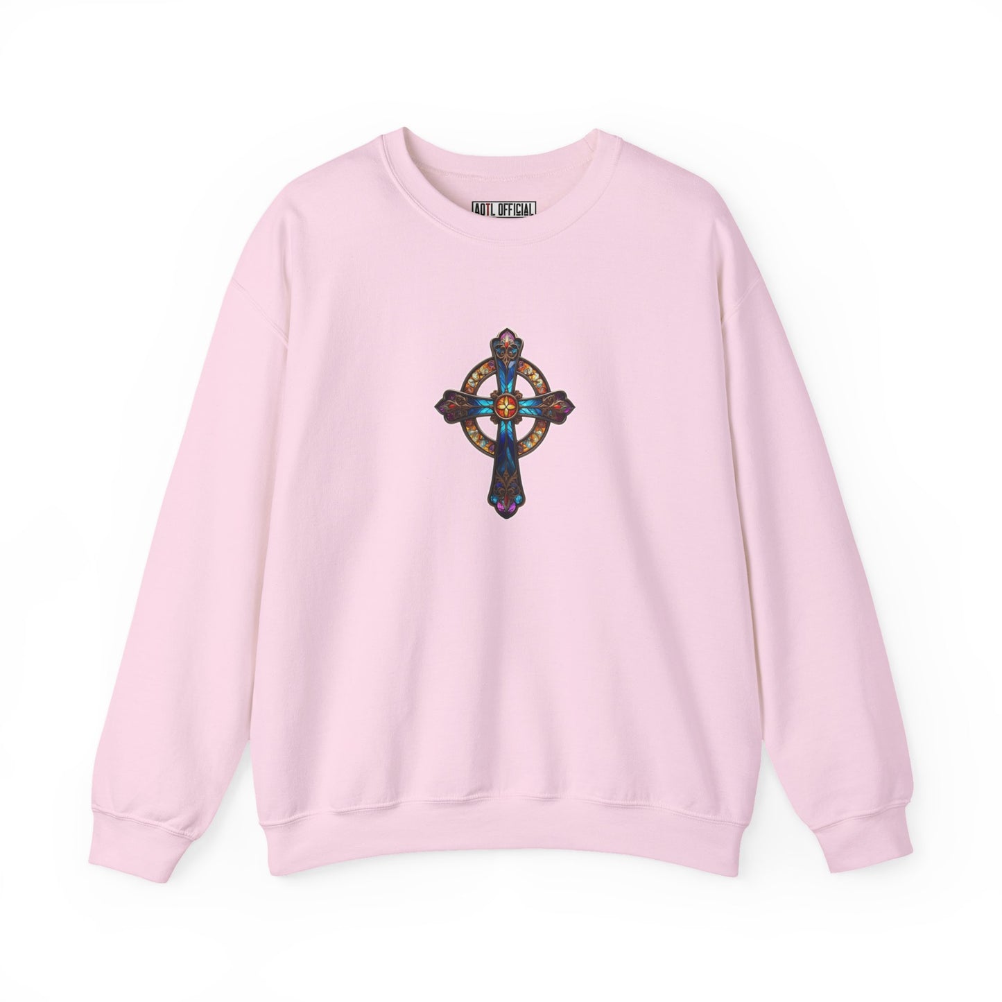 Radiant Cross Unisex Heavy Blend™ Crewneck Sweatshirt