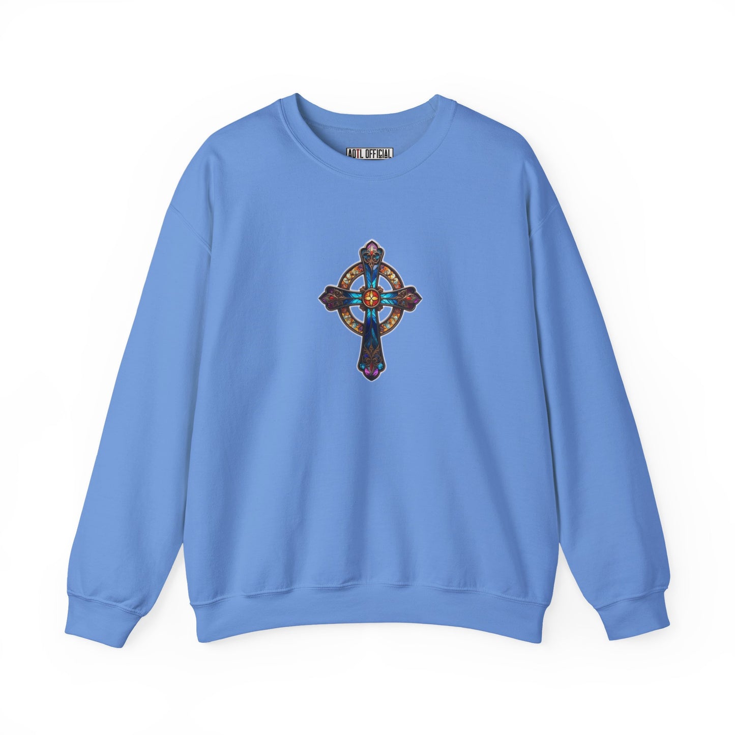 Radiant Cross Unisex Heavy Blend™ Crewneck Sweatshirt