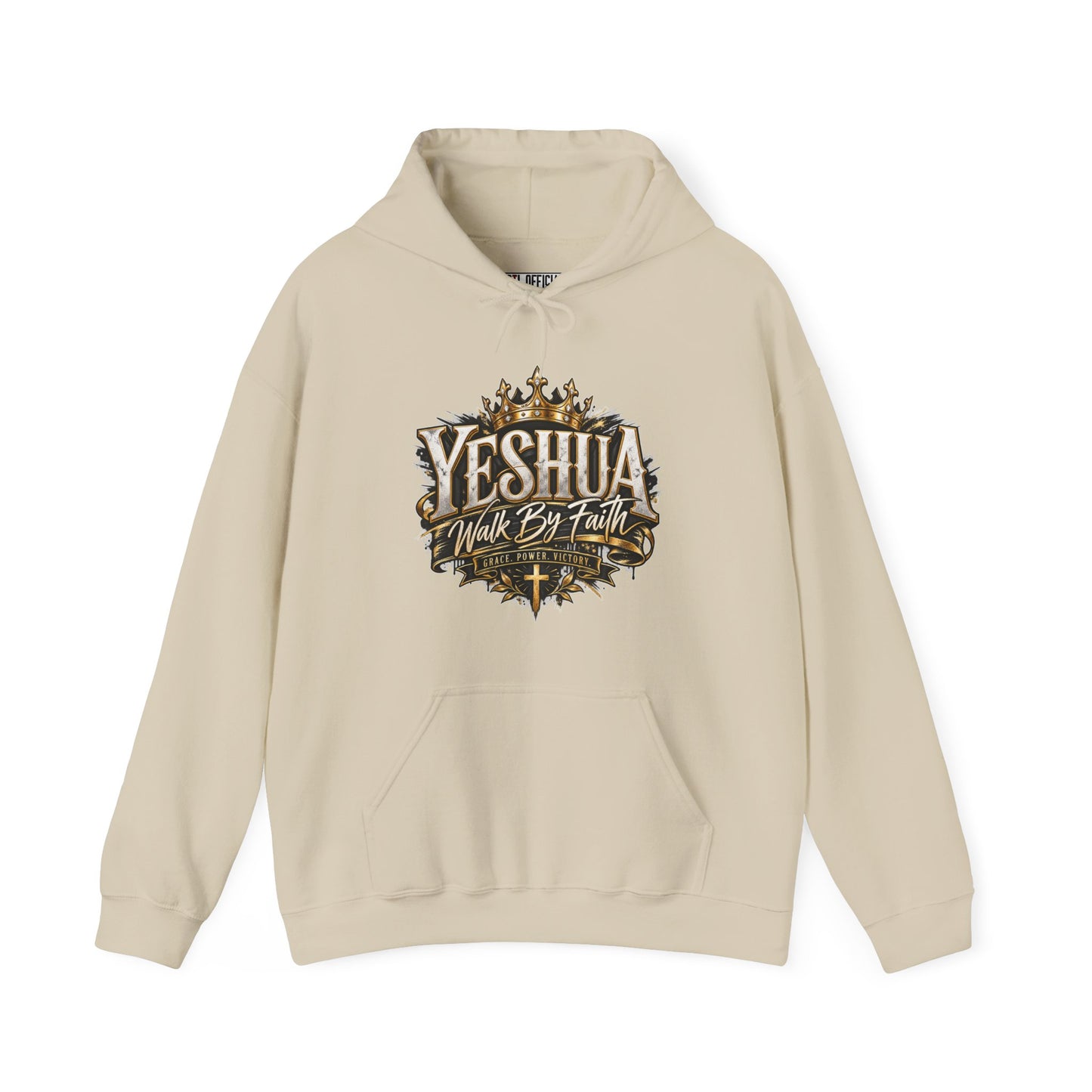 Yeshua – Walk By Faith Christian Hoodie