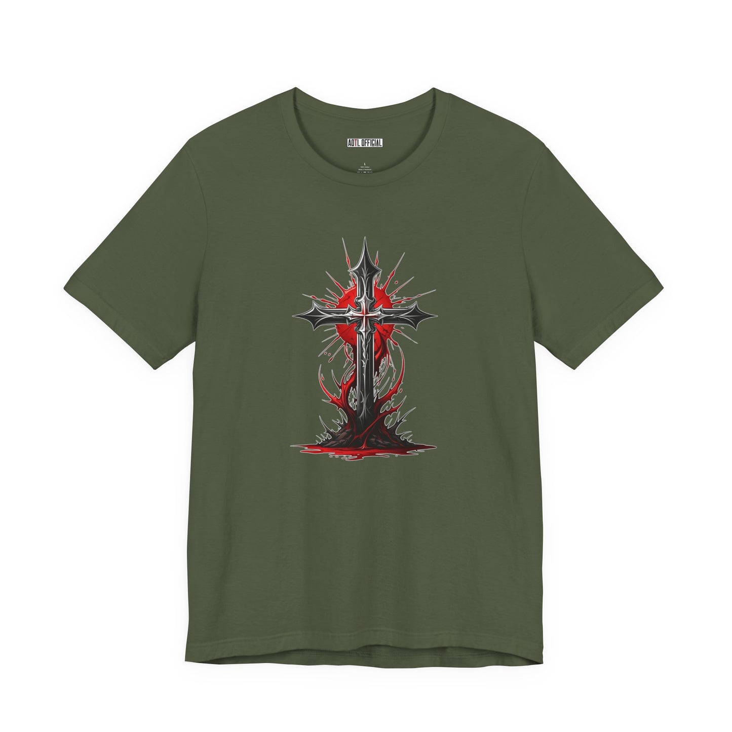 Sanguine Salvation Edgy Christian Unisex Short Sleeve Tee