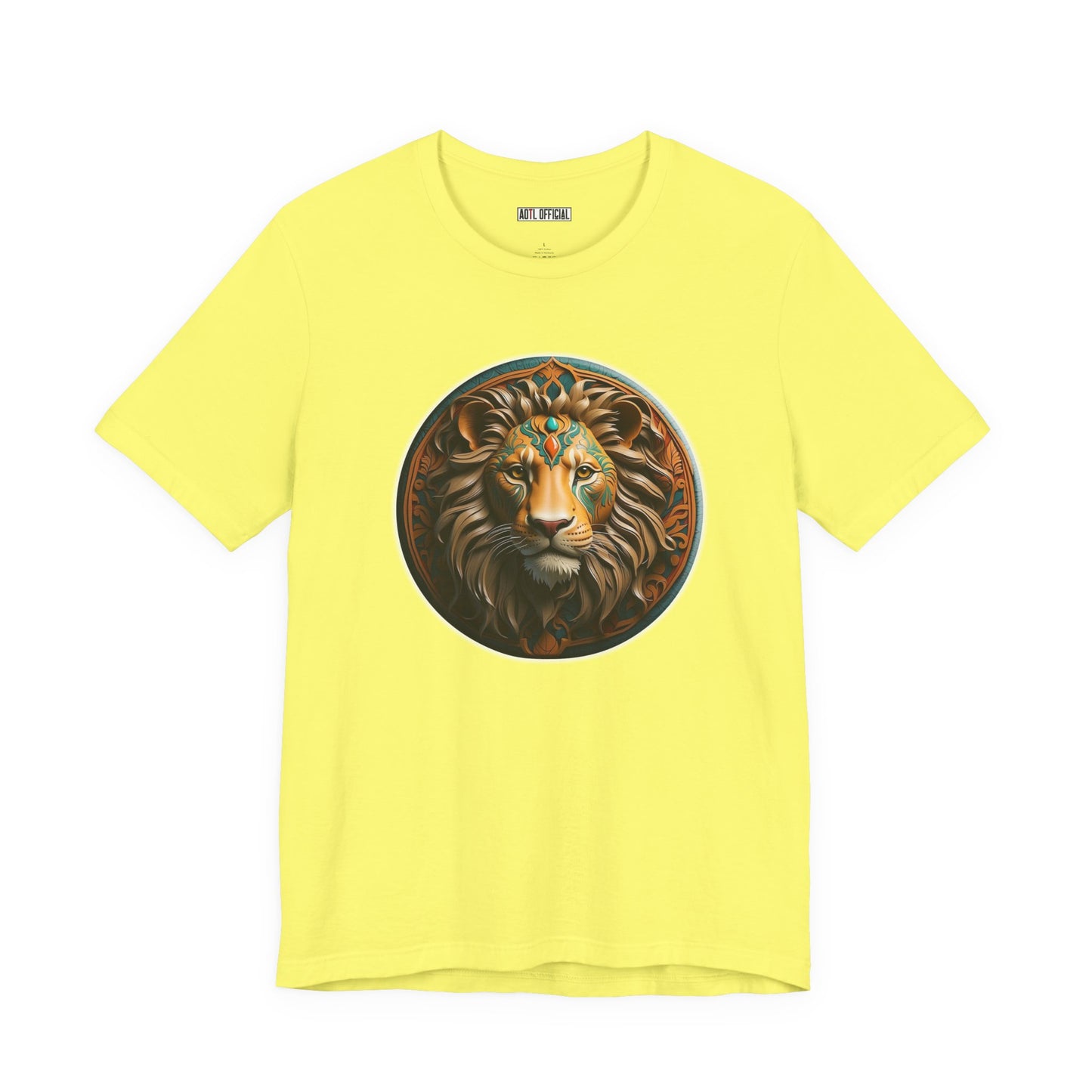 Majestic Redeemer  Lion of Judah Christian Unisex Short Sleeve Tee