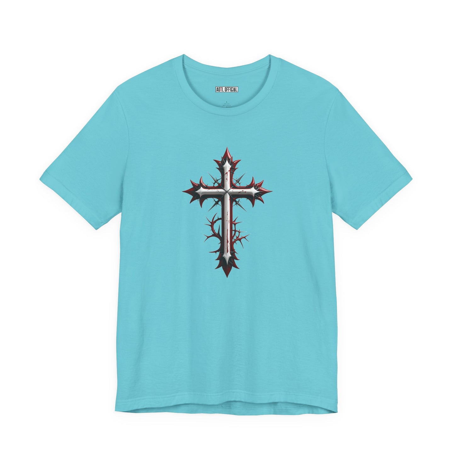 Sacrificial Redemption  Edgy Christian Unisex Short Sleeve Tee