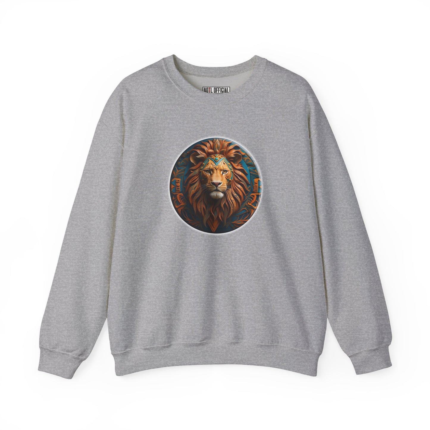 Lionhearted Savior Lion of Judah  Unisex Heavy Blend™ Crewneck Sweatshirt