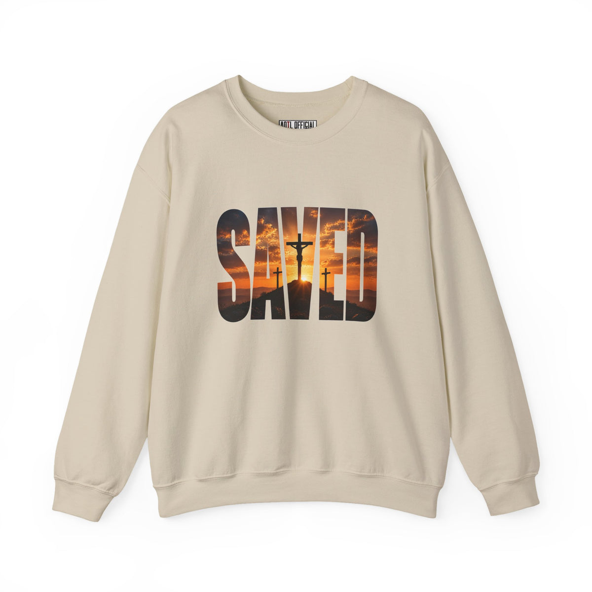 Saved — By the Cross Christian  Sweatshirt