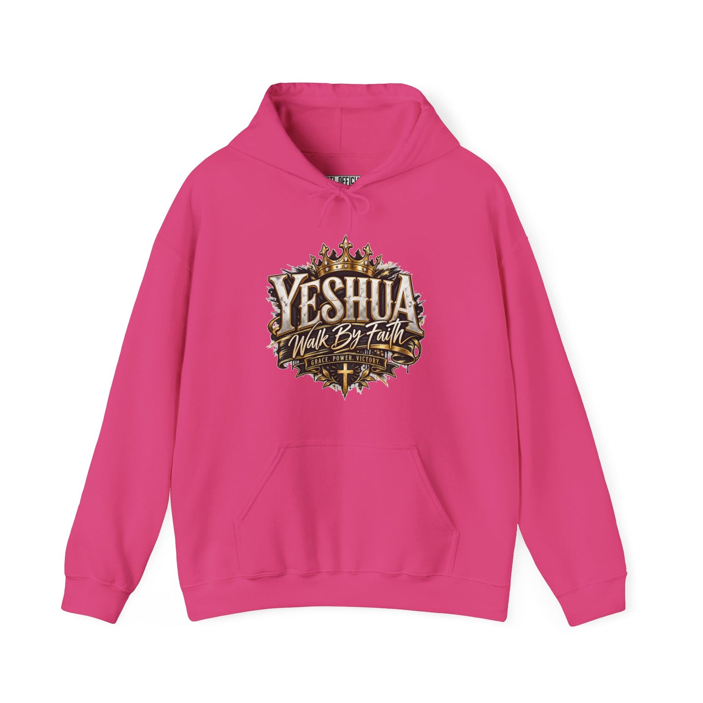 Yeshua – Walk By Faith Christian Hoodie