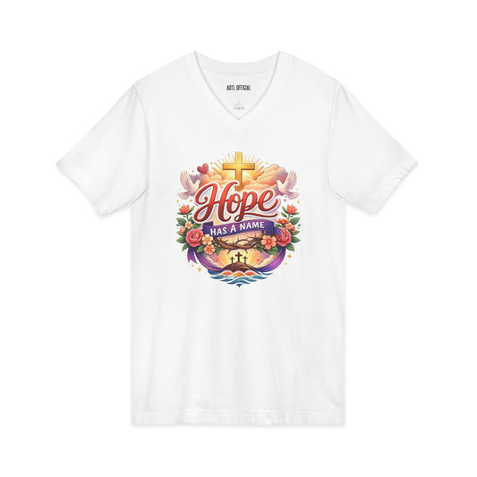 Hope Has A Name Nature Edition V-Neck Tee
