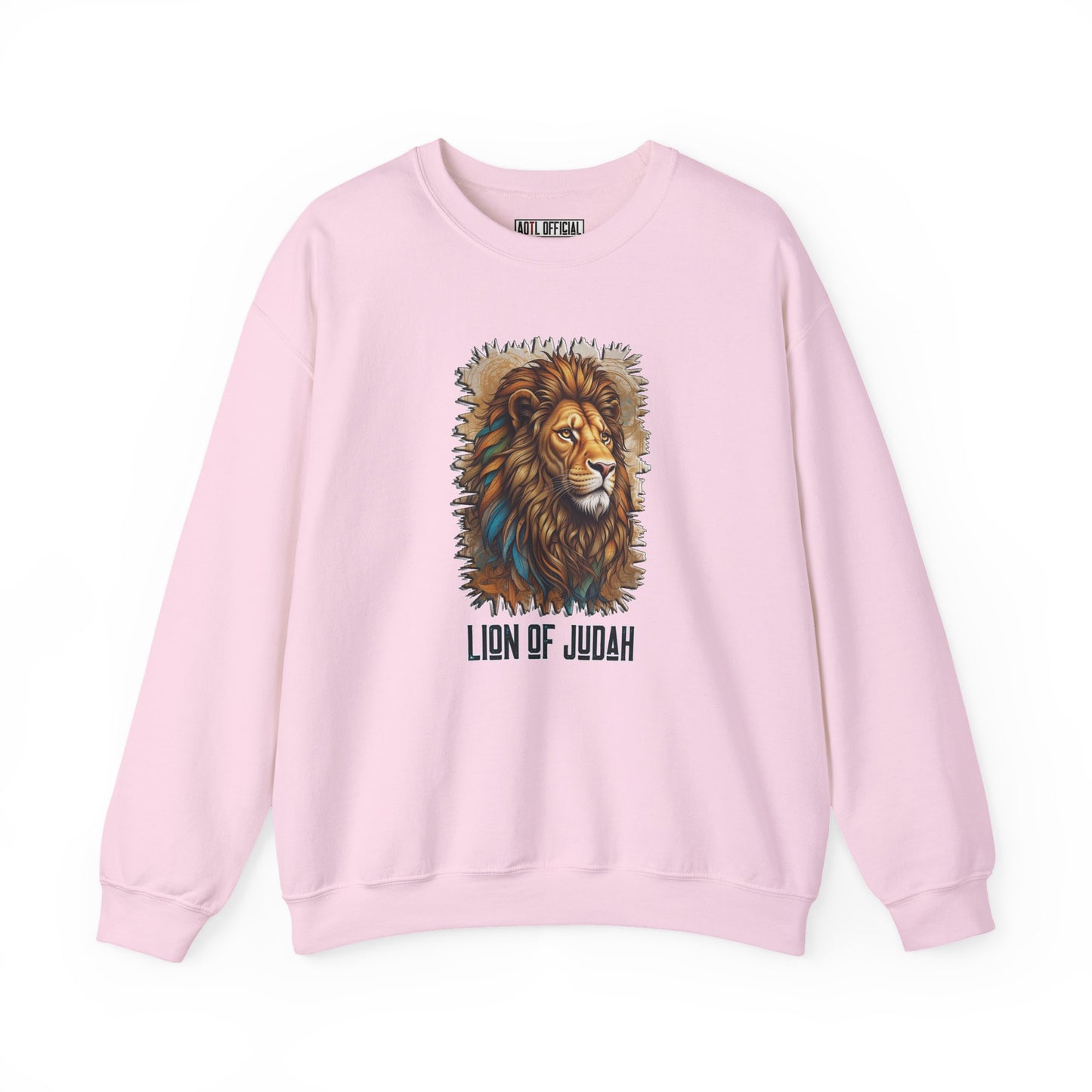 Divine King  Lion of Judah  Unisex Heavy Blend™ Crewneck Sweatshirt