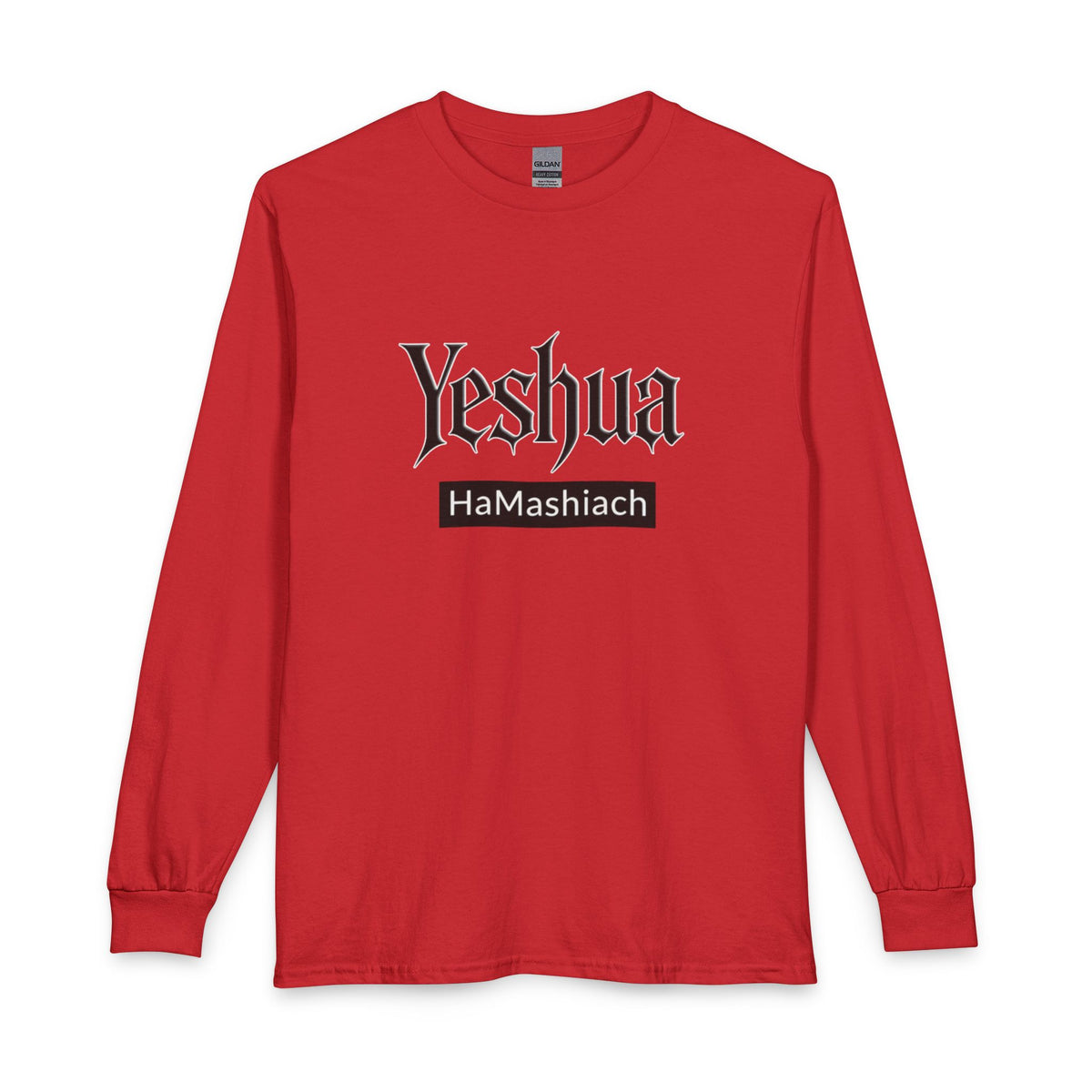Yeshua HaMashiach Streetwear Christian Long Sleeve Shirt