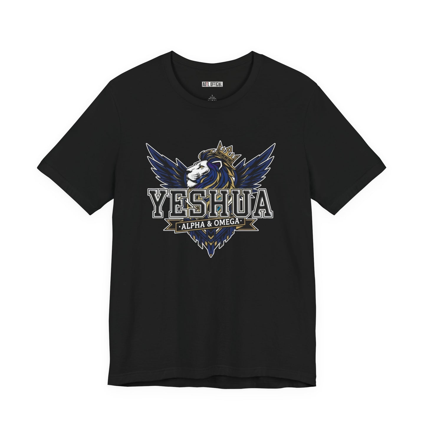Yeshua: Lion of Judah Reigns Unisex Short Sleeve Tee