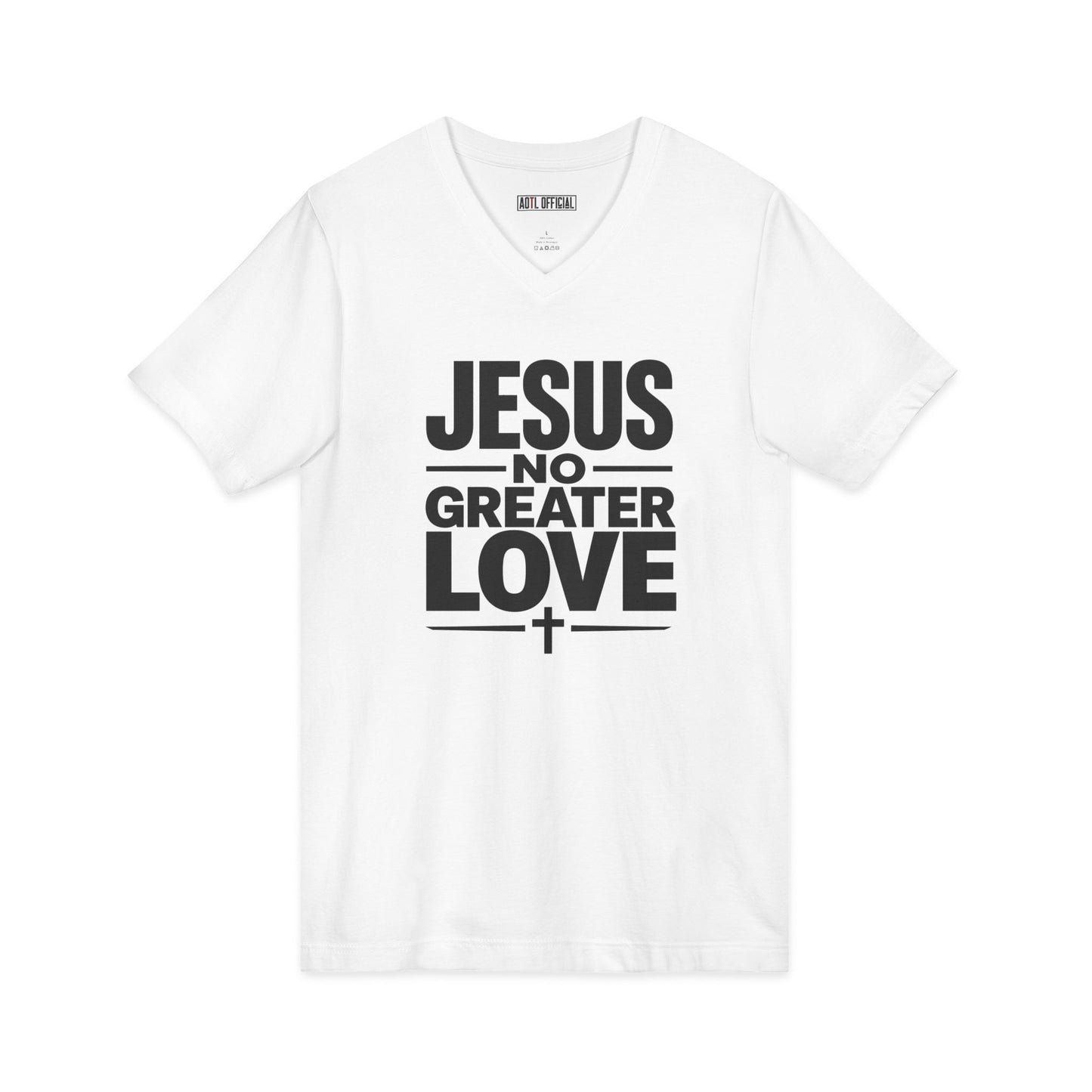 No Greater Love V-Neck Tee
