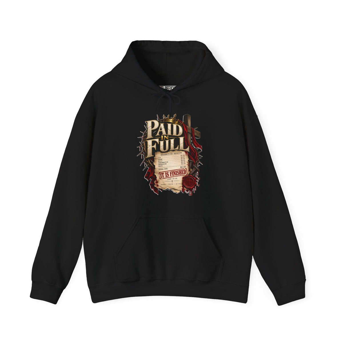 Paid in Full — John 19:30 Christian Hoodie