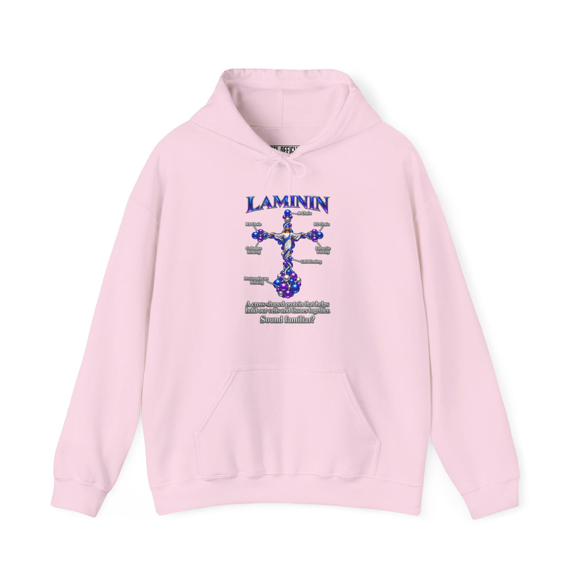 LAMININ Cross Design – Christian Hoodie