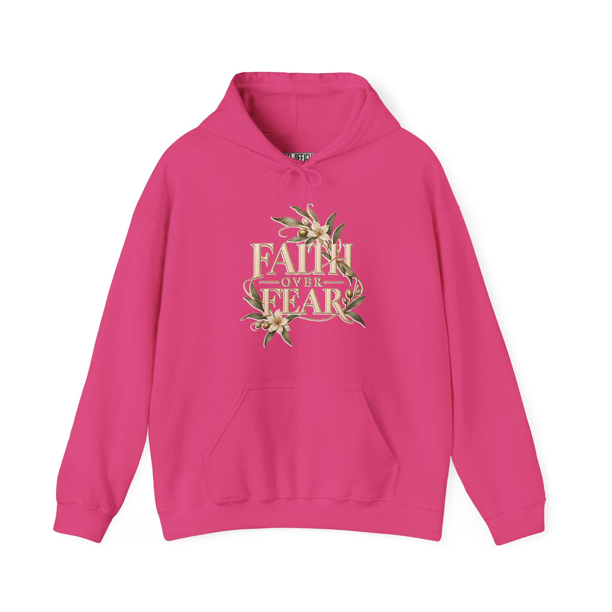 Faith Over Fear Christian Hoodie