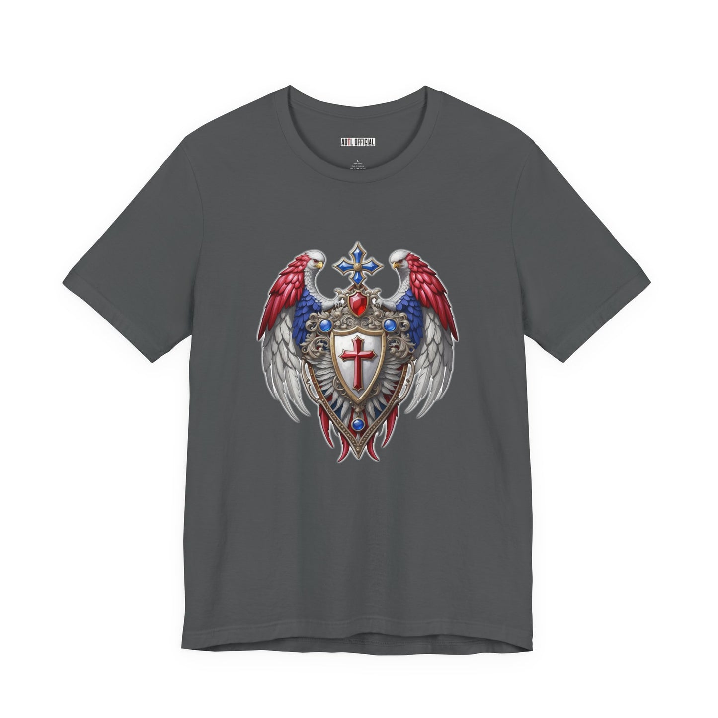 Winged Guardians of Faith Unisex Short Sleeve Tee