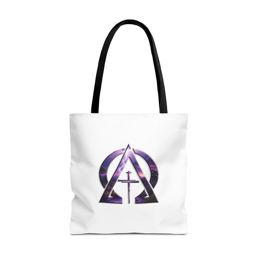 Divine Reign Amidst Nature  Alpha & Omega Christian Tote Bag