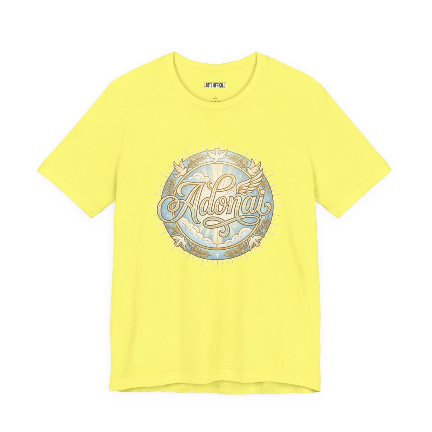 Adonai Holy Spirit Dove  Unisex Short Sleeve Tee