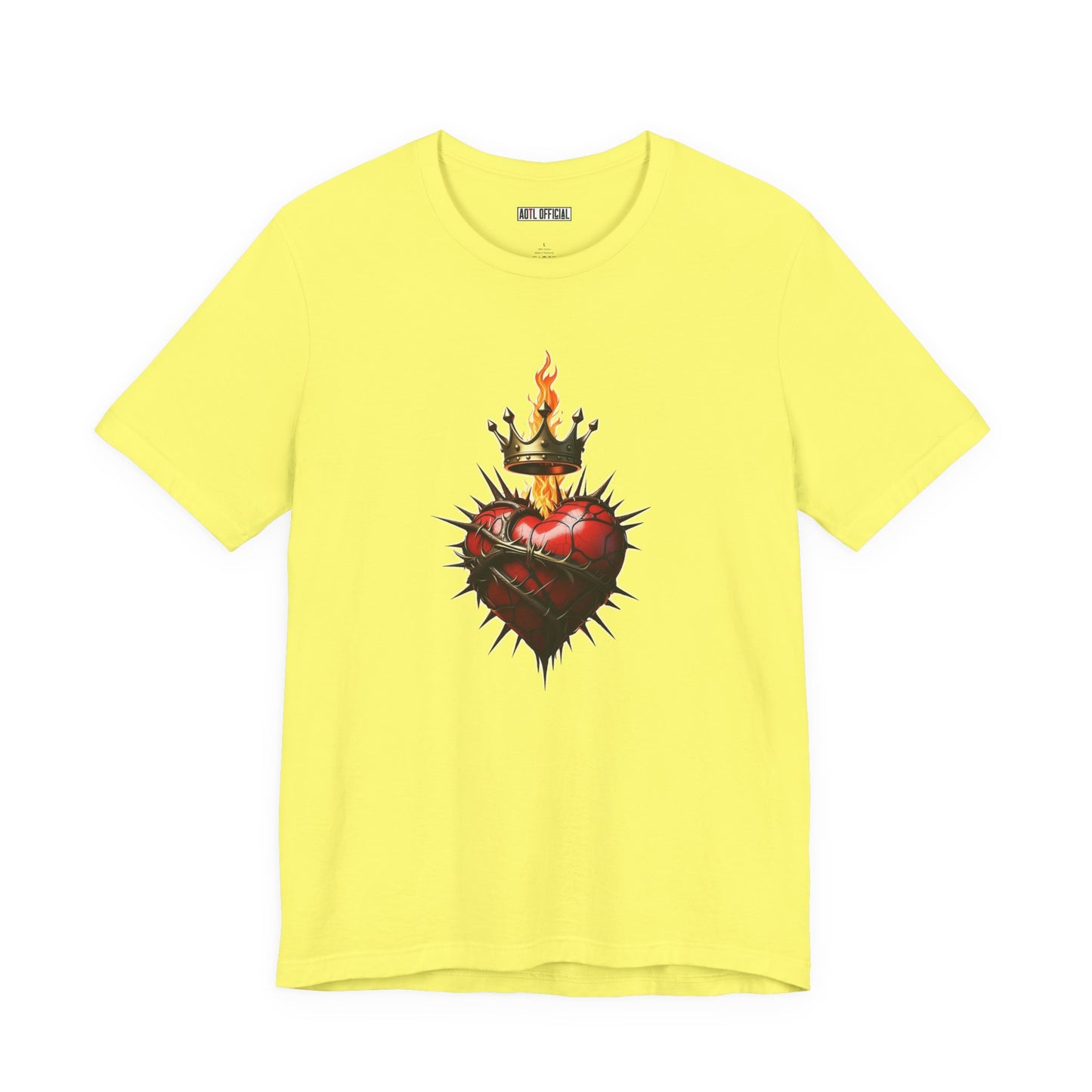The Sacred Heart of Jesus Christian Unisex Short Sleeve Tee