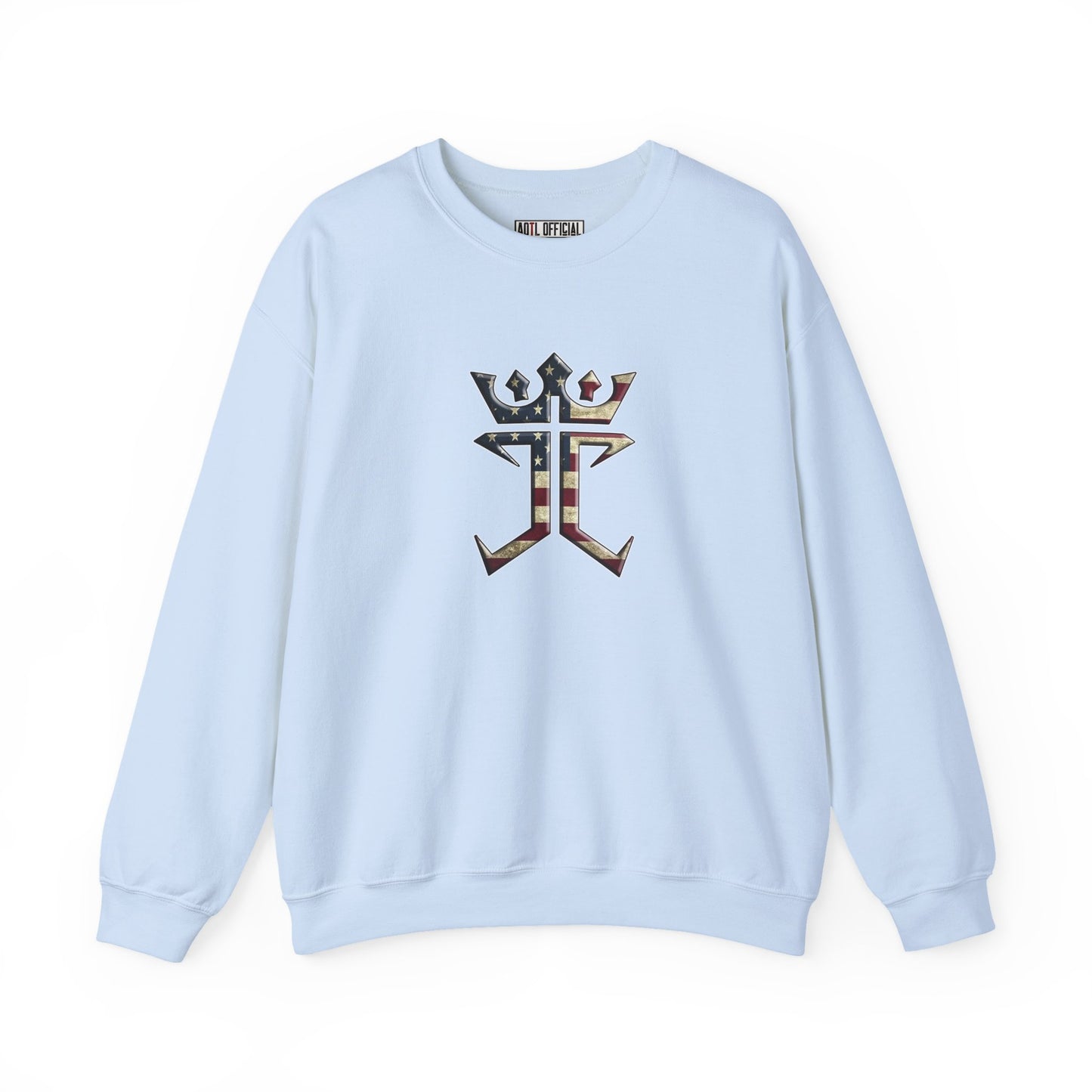 Jesus Christ is King of the USA Vintage Unisex Heavy Blend™ Crewneck Sweatshirt
