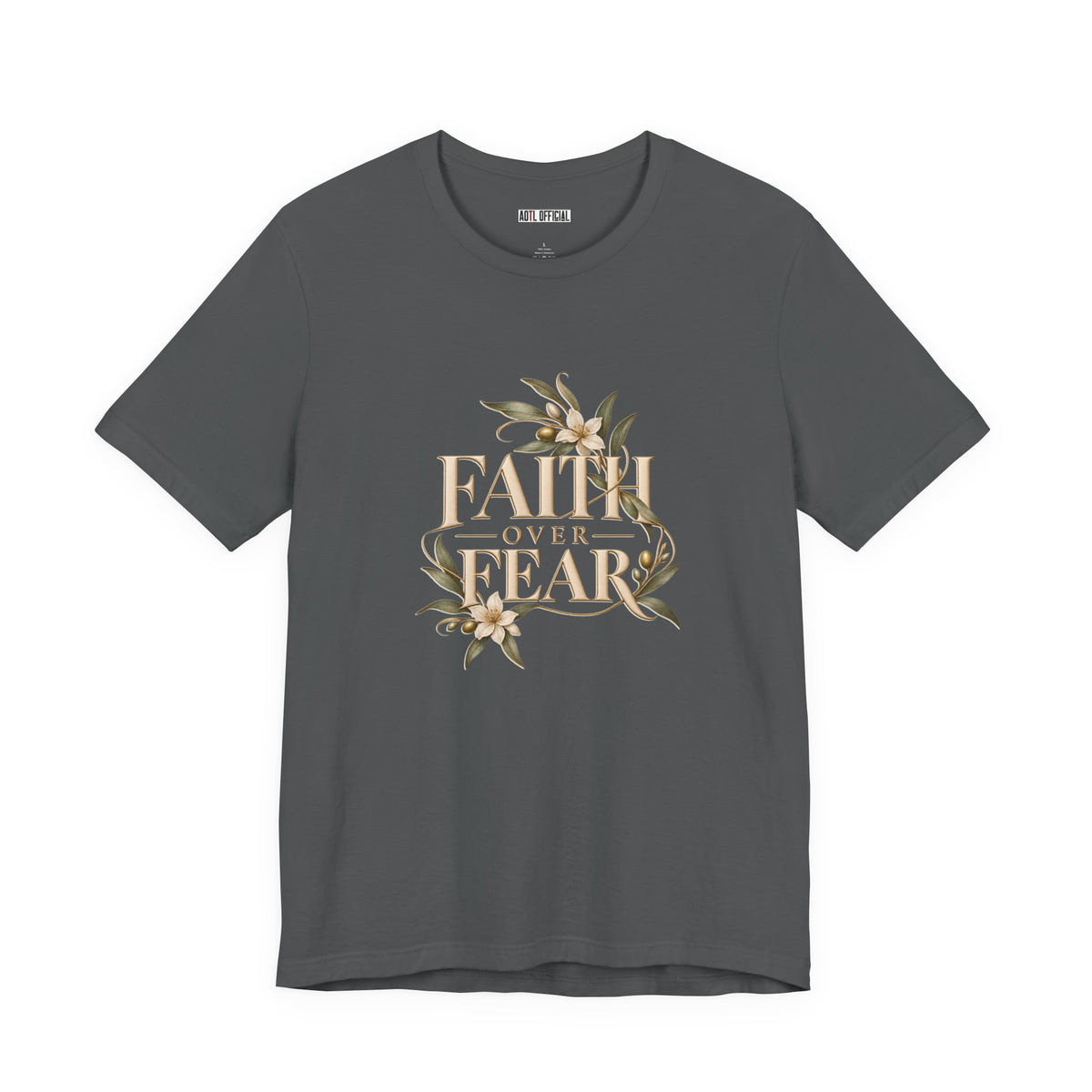 Faith Over Fear Christian T-shirt