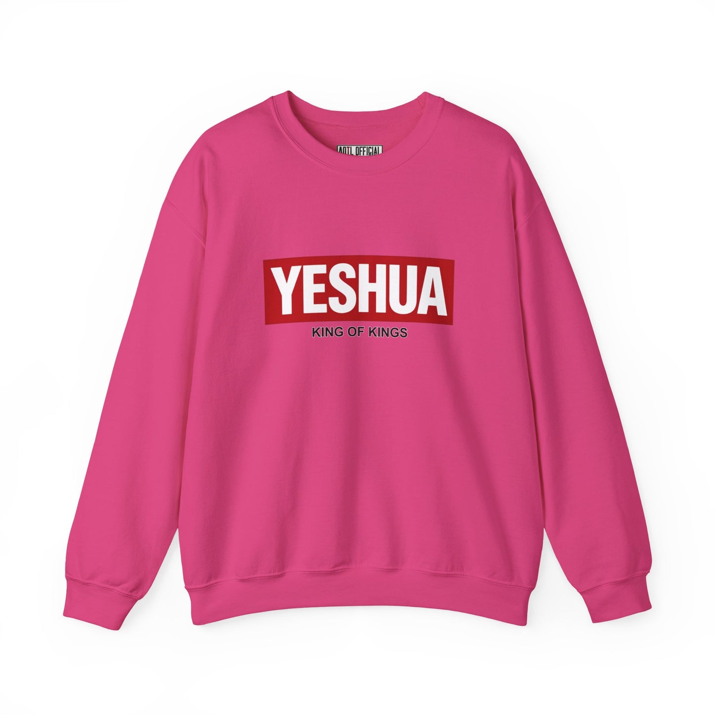Yeshua Box Logo Classic Unisex Heavy Blend™ Crewneck Sweatshirt