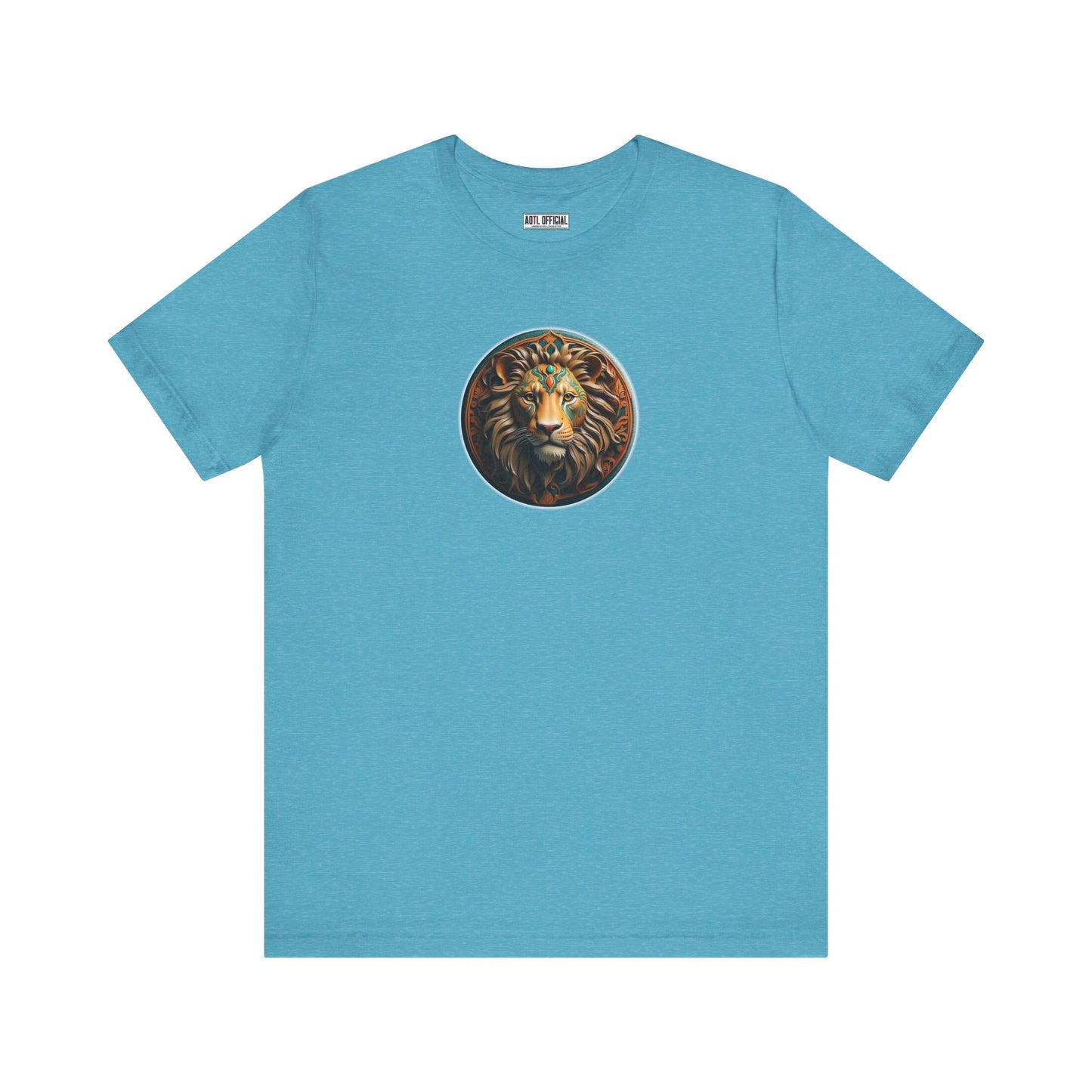 Majestic Redeemer  Lion of Judah Christian Unisex Short Sleeve Tee