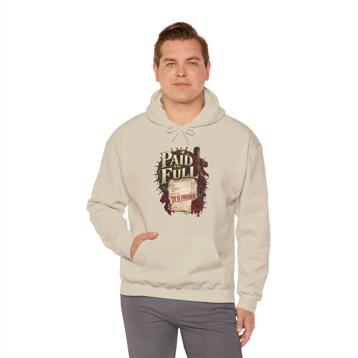 Paid in Full — John 19:30 Christian Hoodie