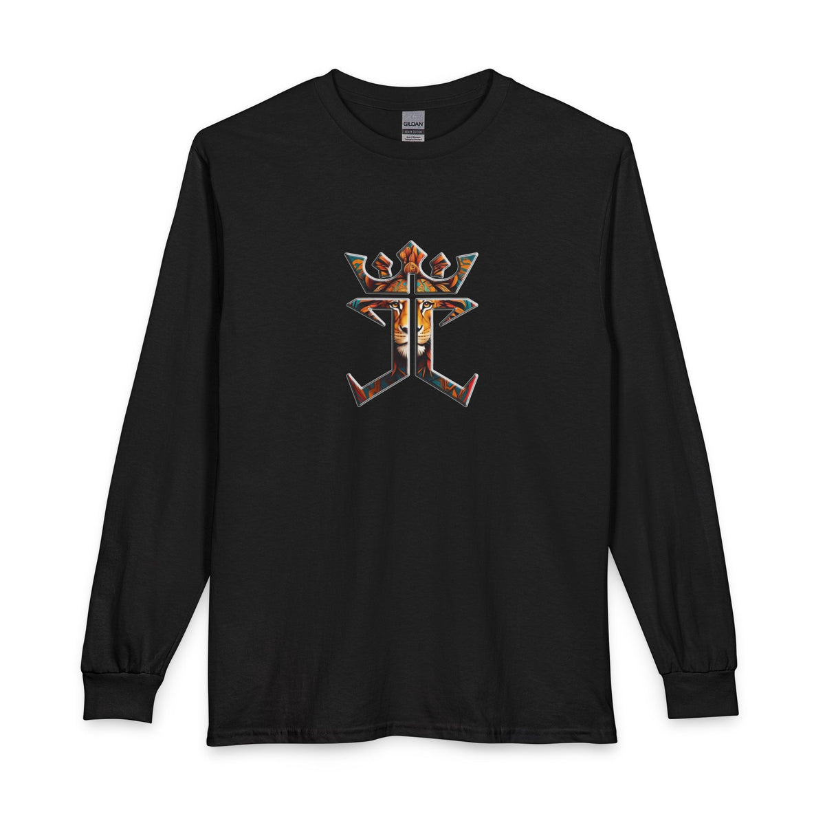 JC Lion Of Judah Logo Christian Long Sleeve Shirt