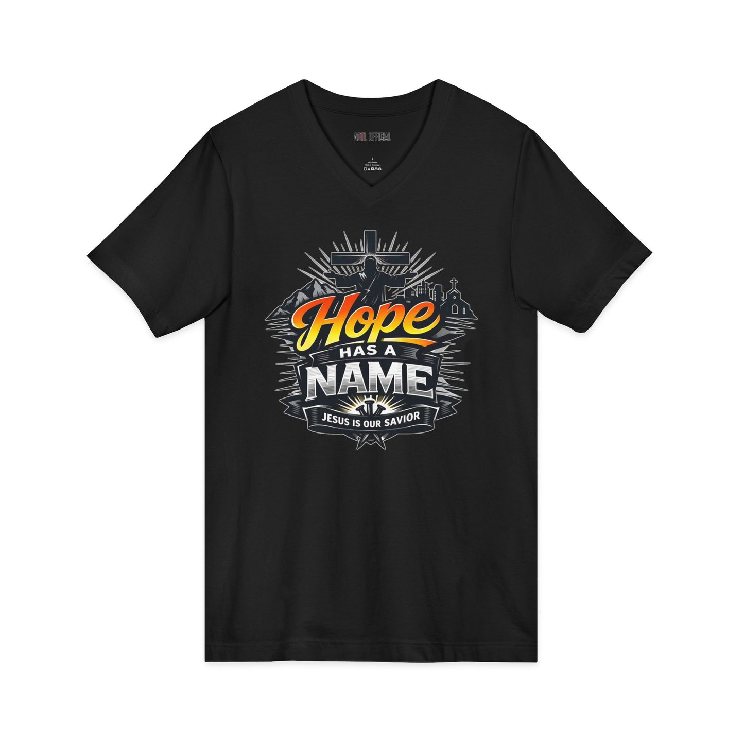 Hope Has A Name V-Neck Tee