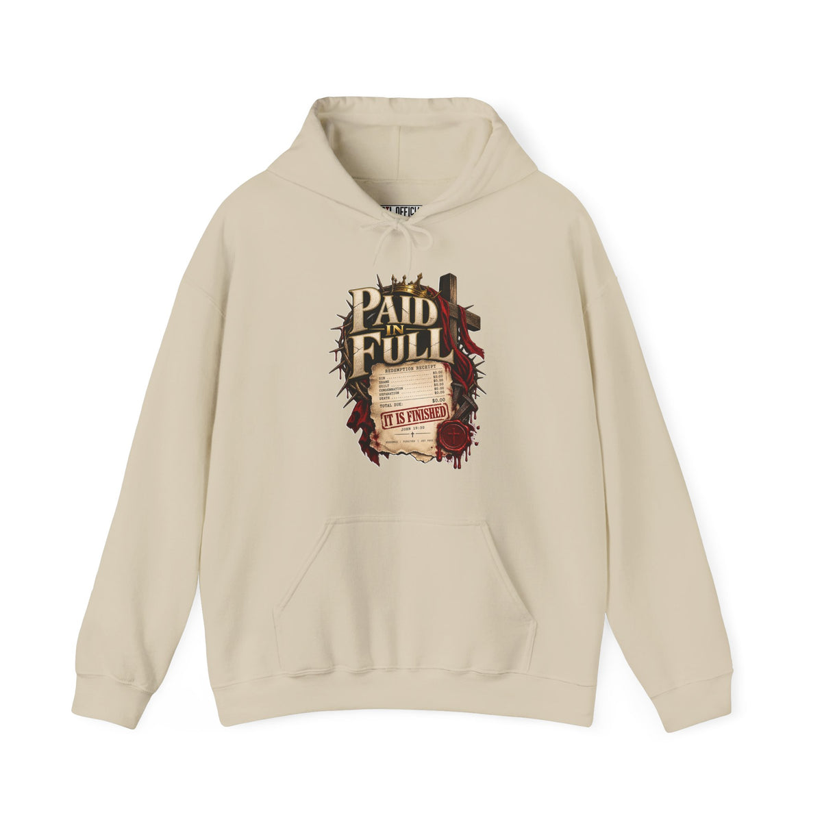 Paid in Full — John 19:30 Christian Hoodie