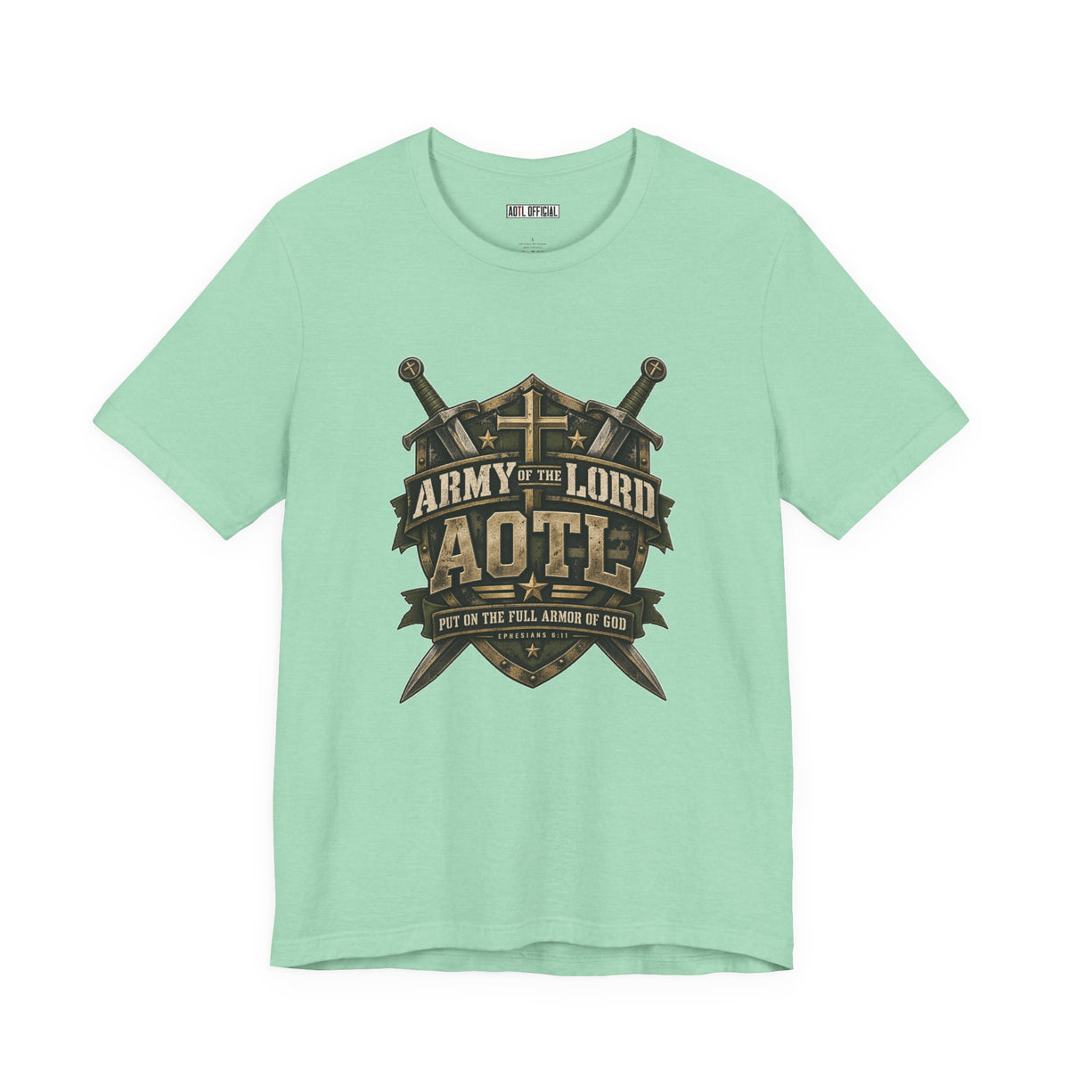 AOTL — Full Armor of God Christian T-shirt