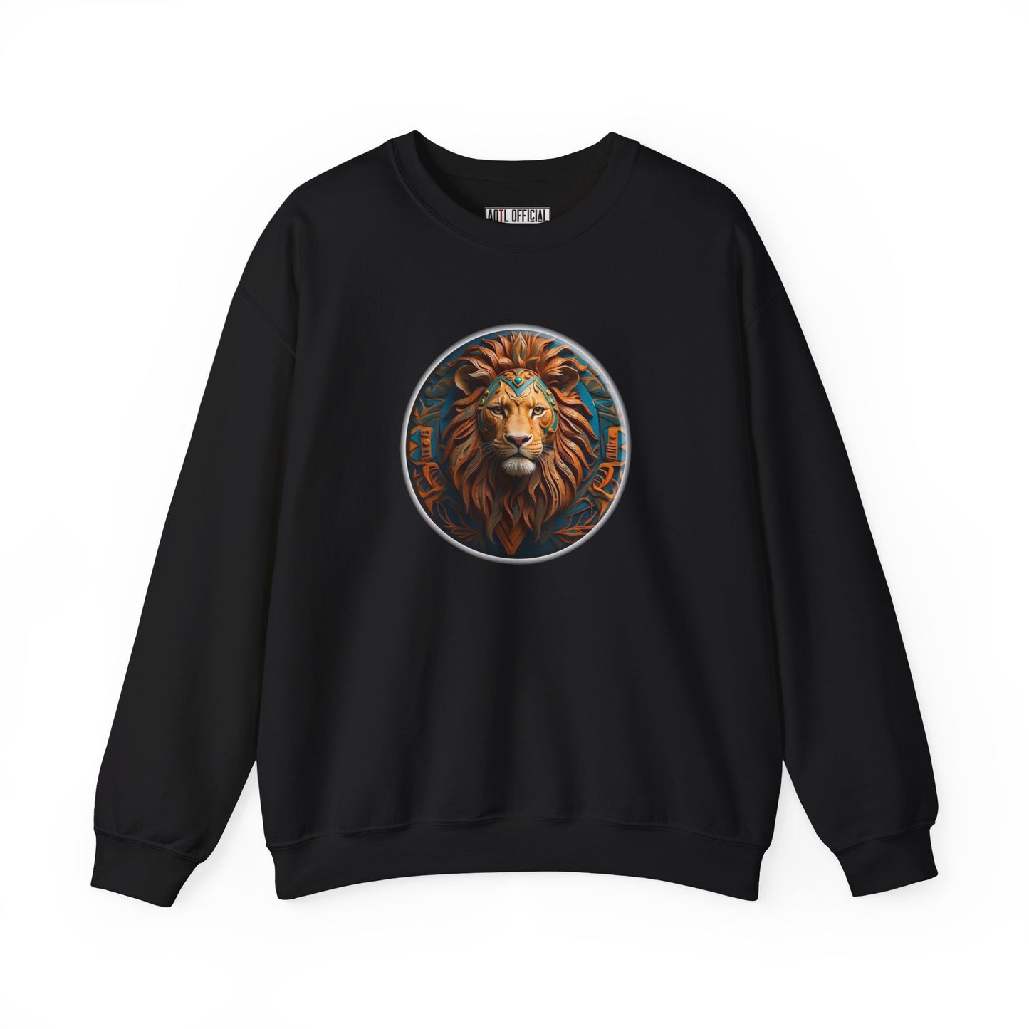 Lionhearted Savior Lion of Judah  Unisex Heavy Blend™ Crewneck Sweatshirt