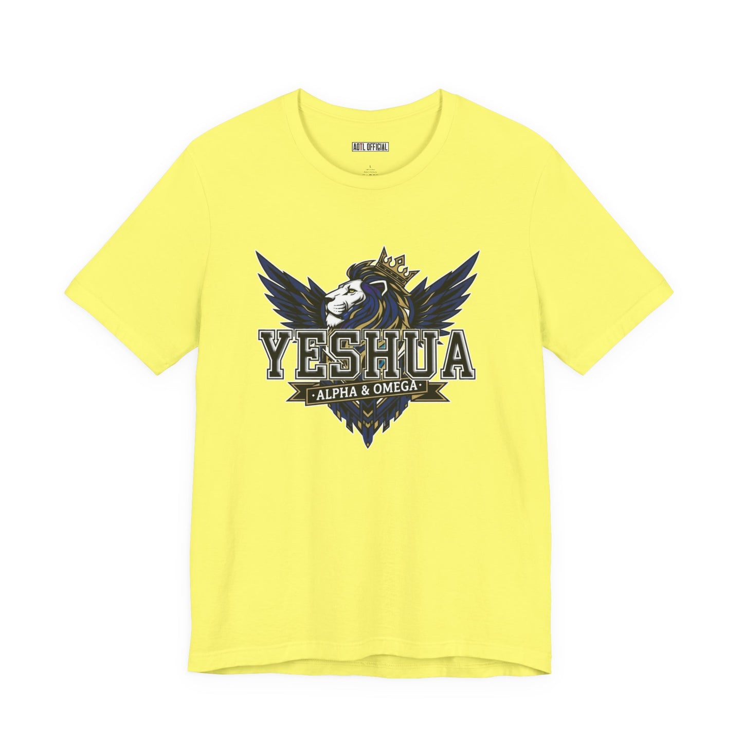 Yeshua: Lion of Judah Reigns Unisex Short Sleeve Tee