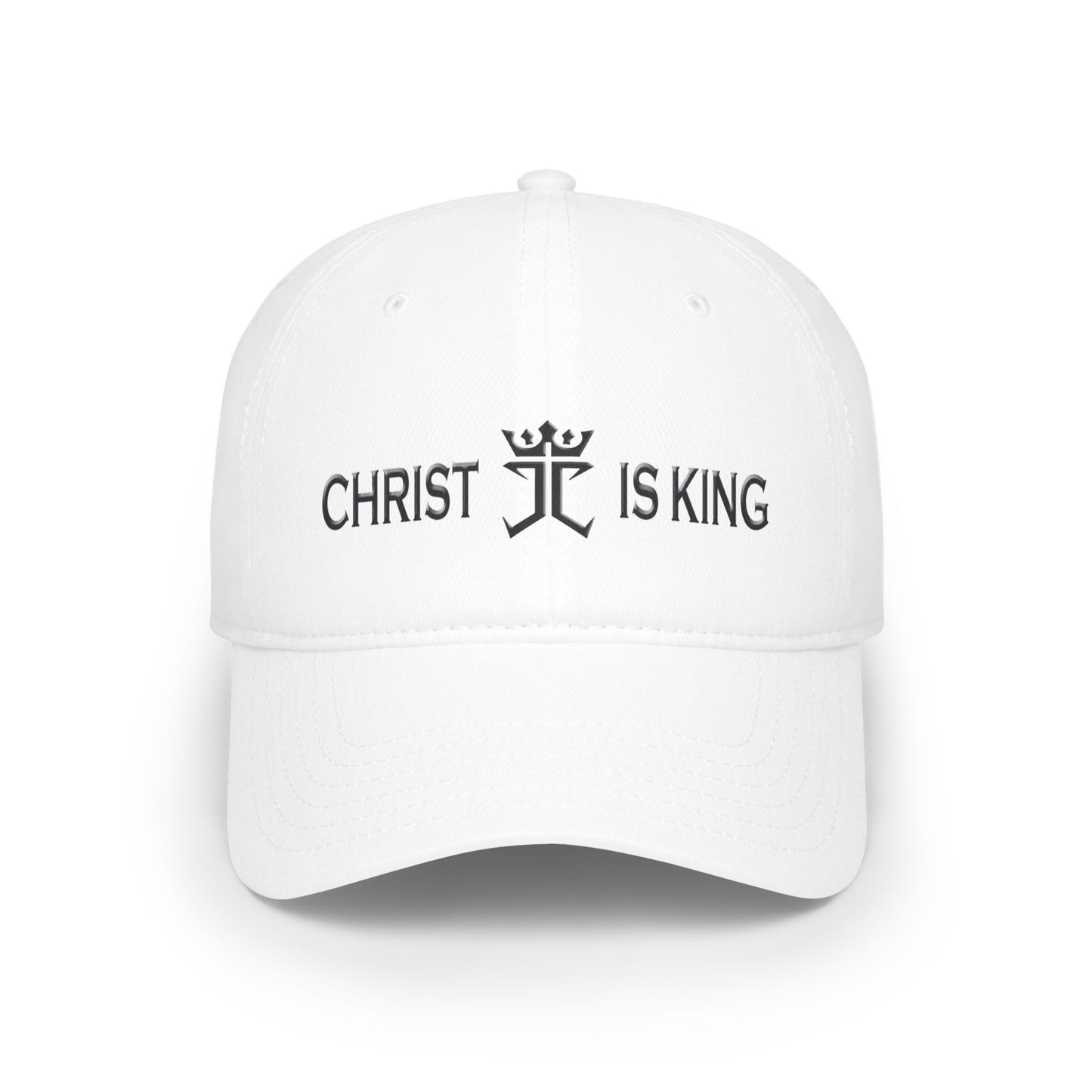 Christ is King Christian Baseball Cap