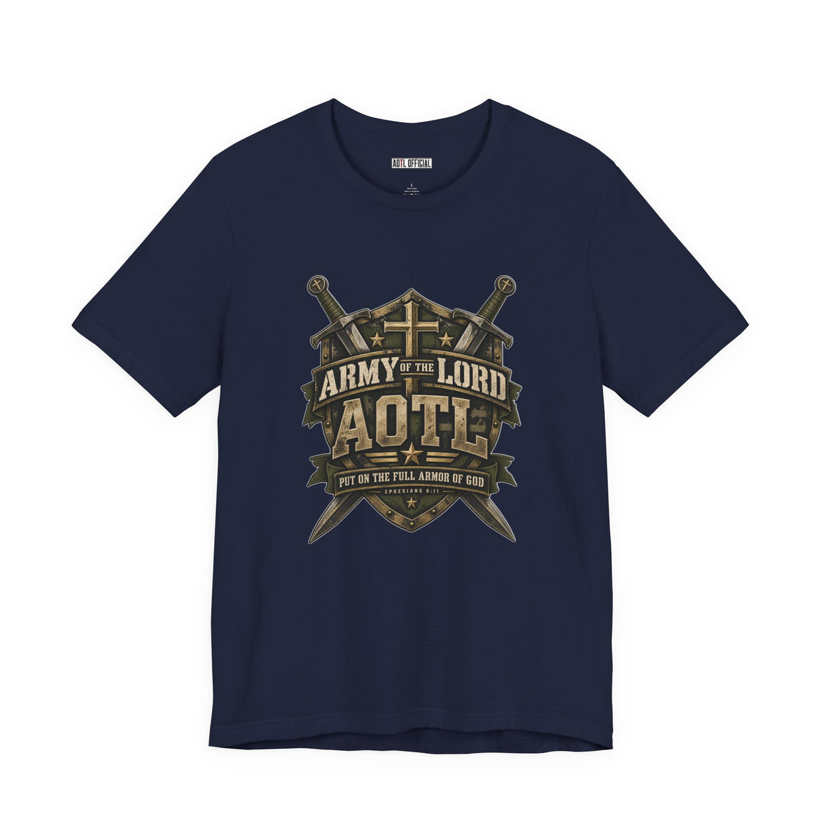 AOTL — Full Armor of God Christian T-shirt