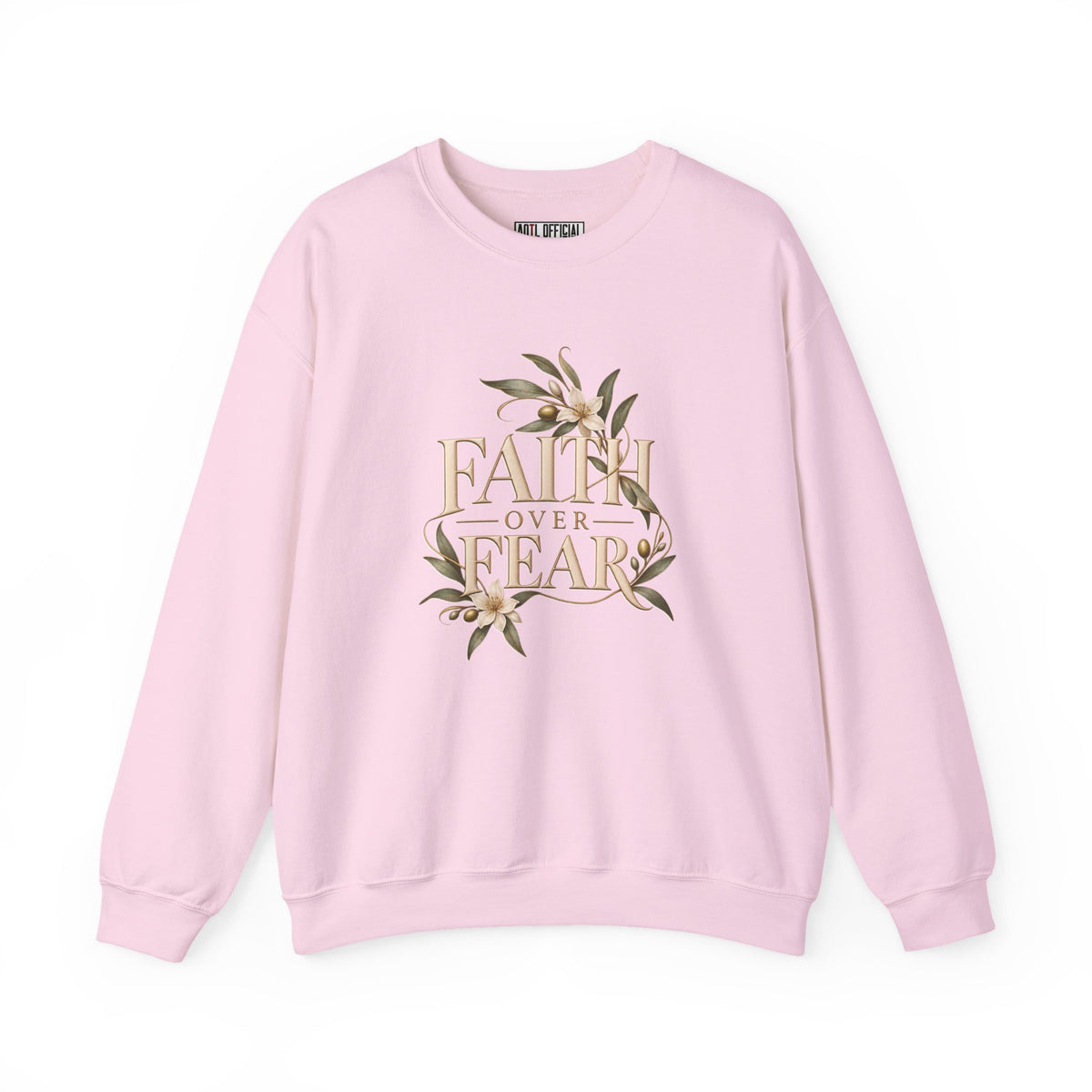 Faith Over Fear Christian  Sweatshirt