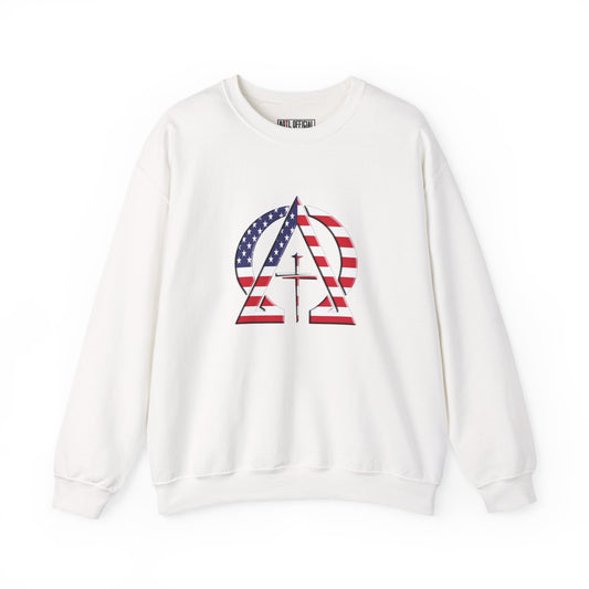Alpha & Omega USA Unisex Heavy Blend™ Crewneck Sweatshirt