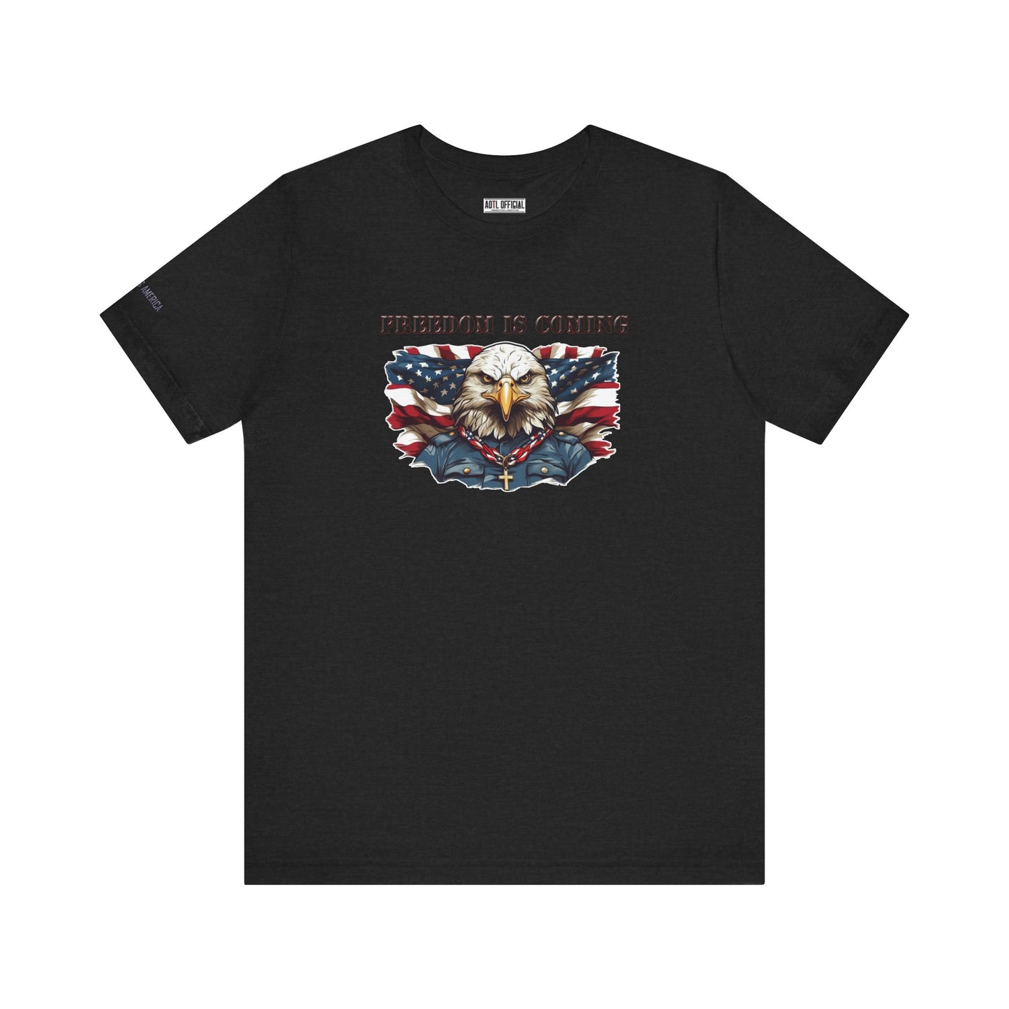 Freedom Is Coming Christian Patriotic Design
